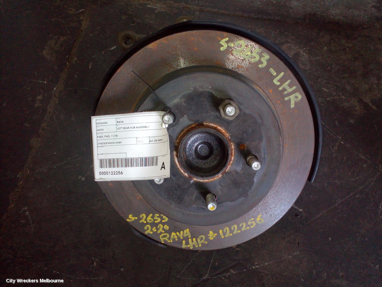 TOYOTA RAV4 2020 Left Rear Hub Assembly