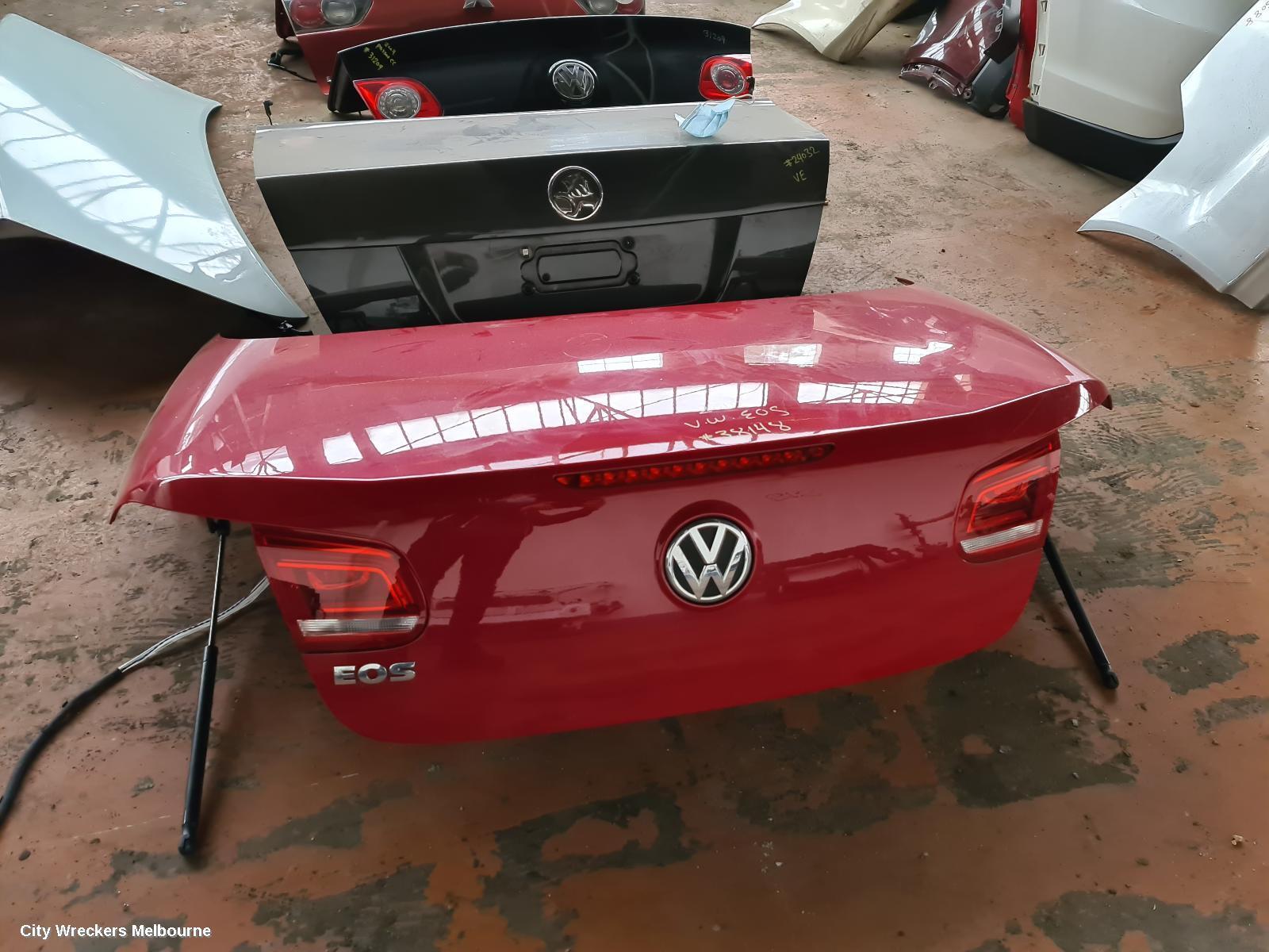 VOLKSWAGEN EOS 2012 Bootlid/Tailgate