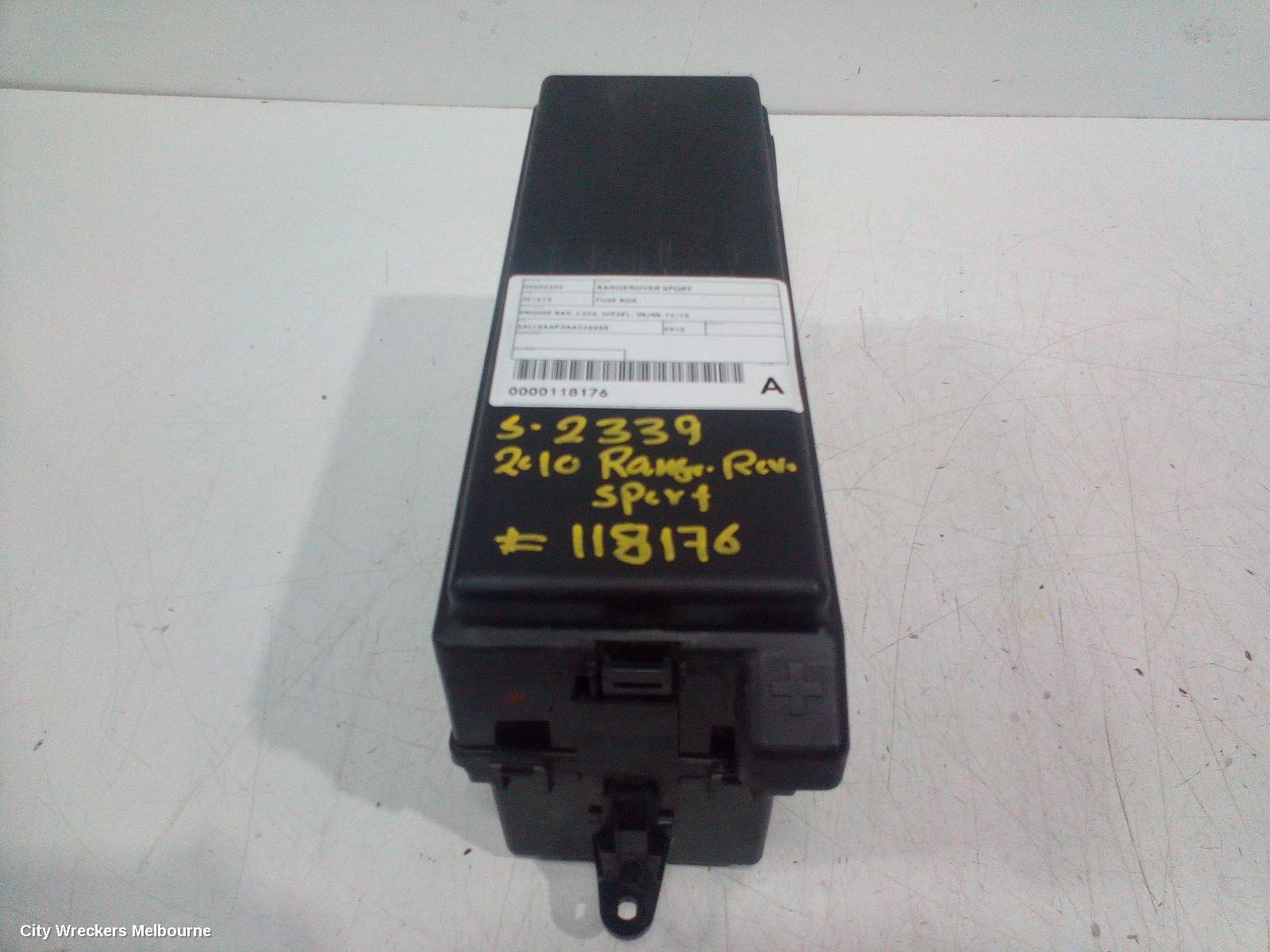 LAND ROVER RANGEROVER SPORT 2010 Fuse Box