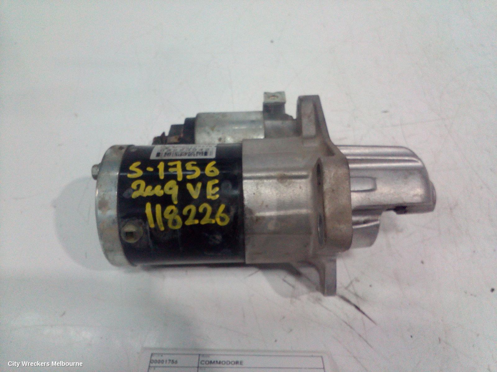 HOLDEN COMMODORE 2009 Starter