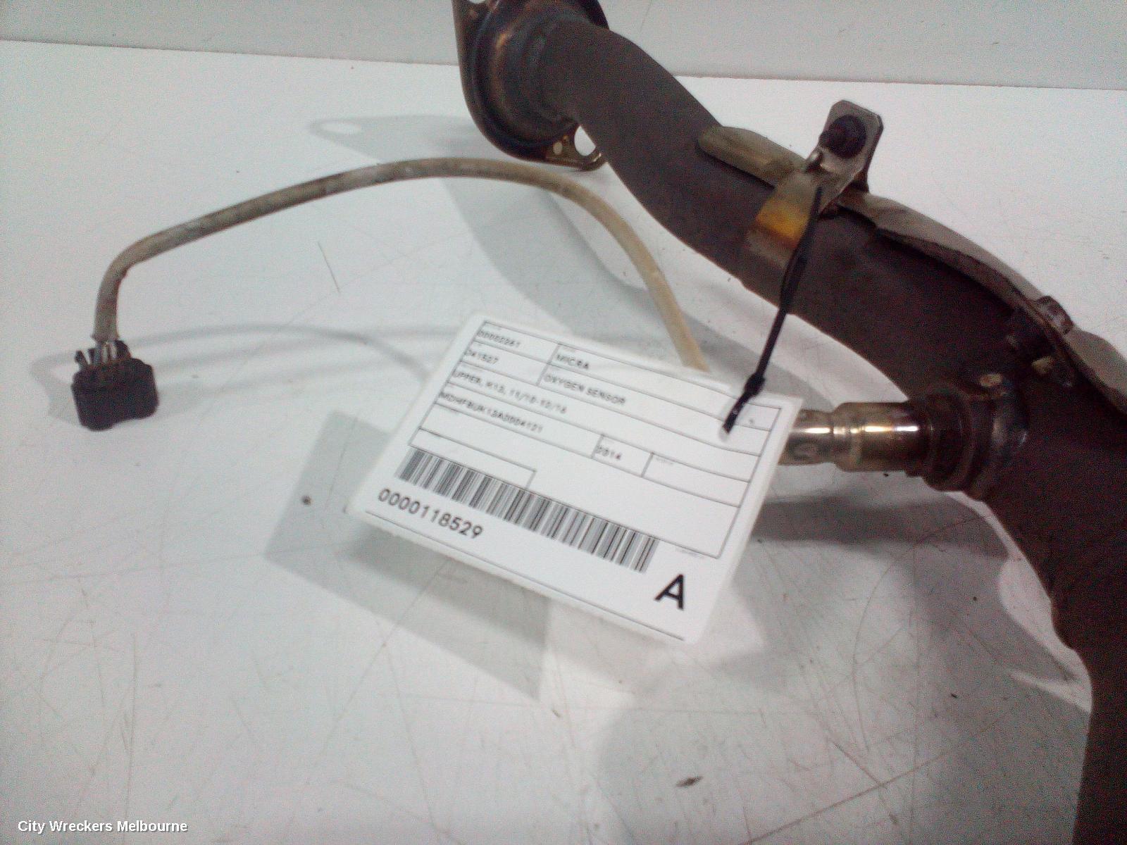 NISSAN MICRA 2014 Oxygen Sensor