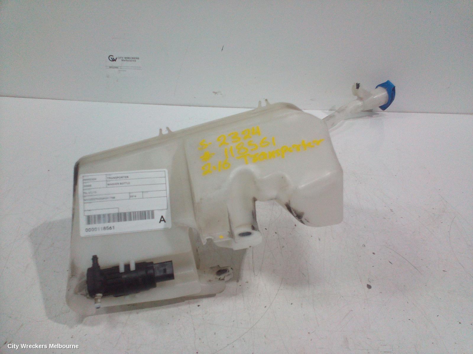 VOLKSWAGEN TRANSPORTER 2016 Washer Bottle