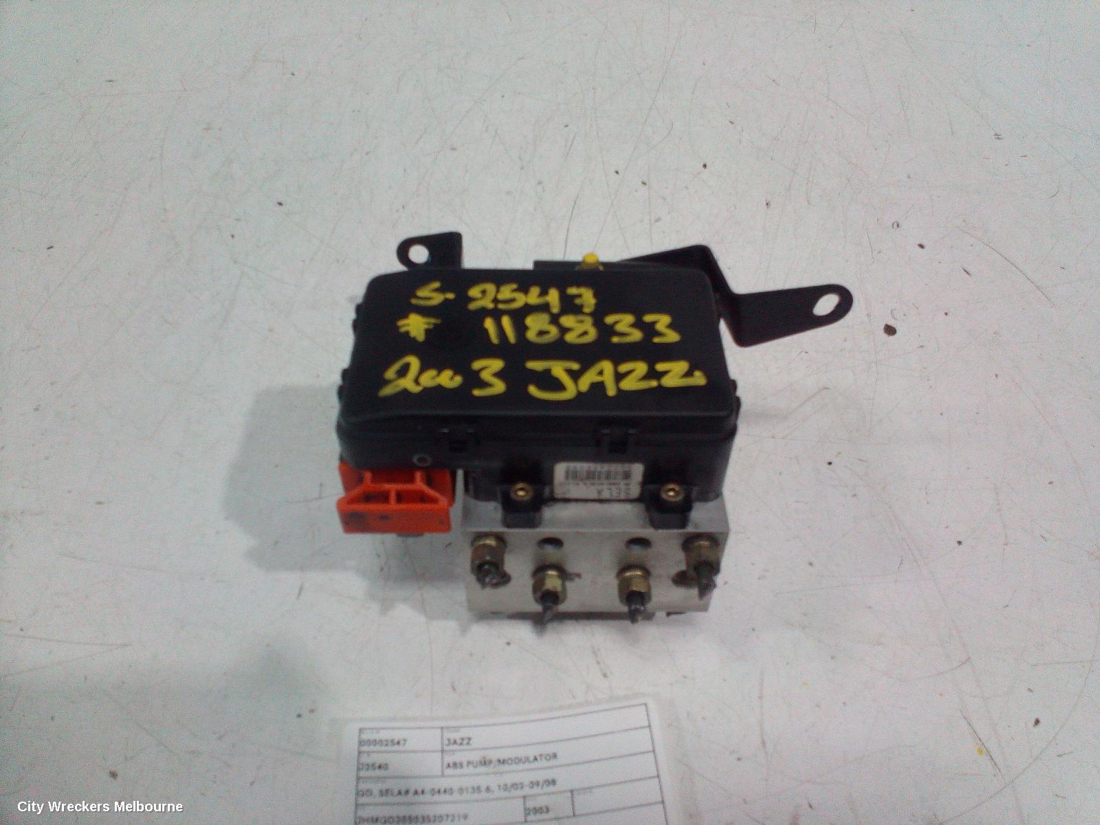 HONDA JAZZ 2003 Abs Pump/Modulator