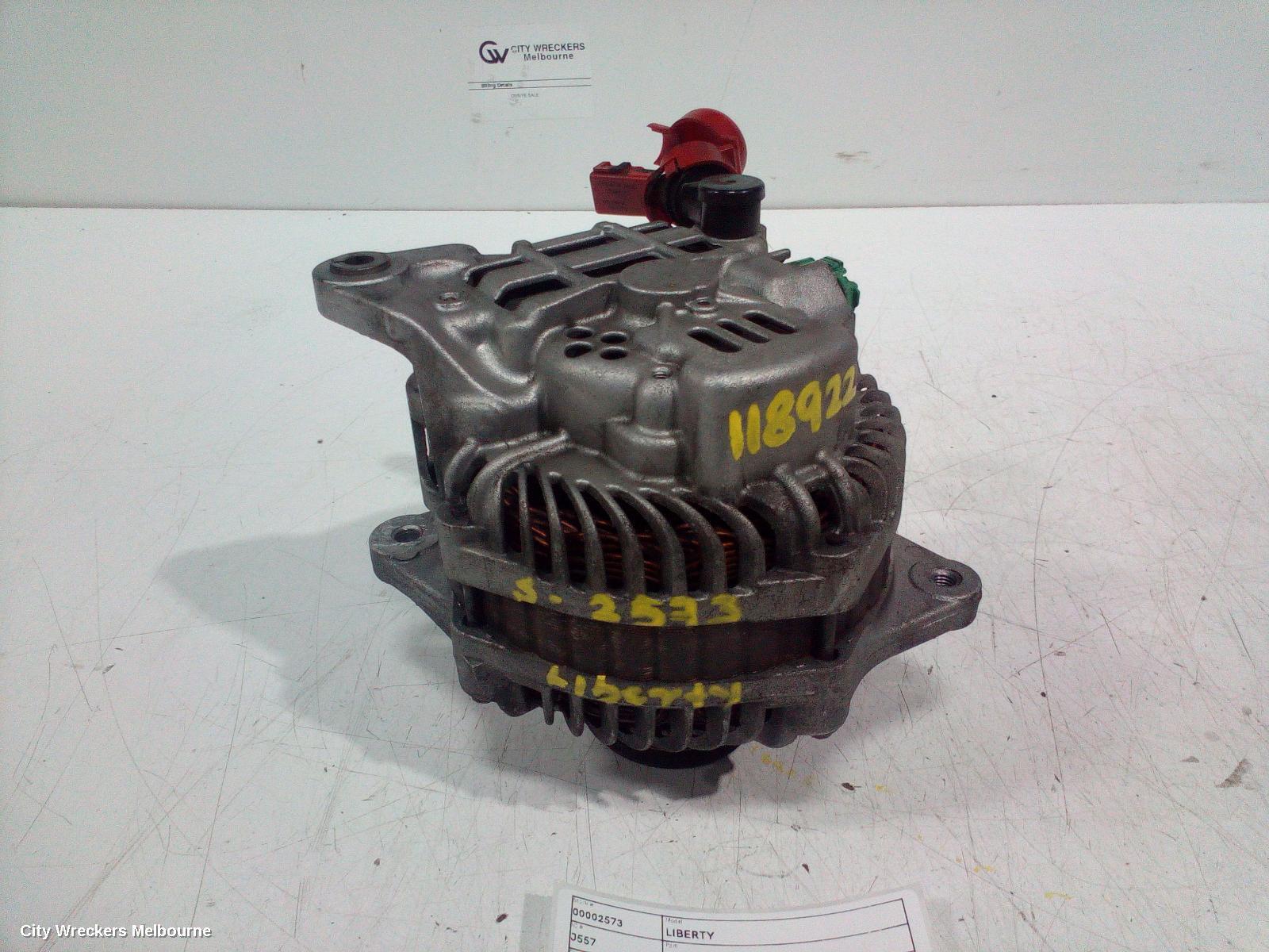 SUBARU LIBERTY 2008 Alternator