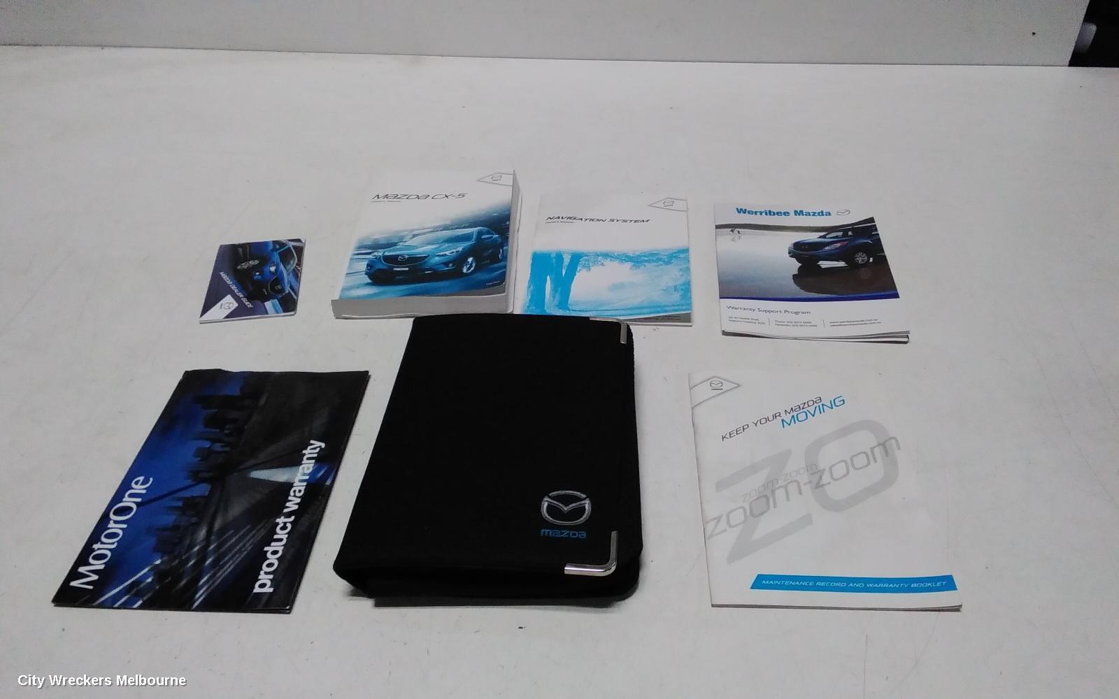 MAZDA CX5 2014 Owners Handbook