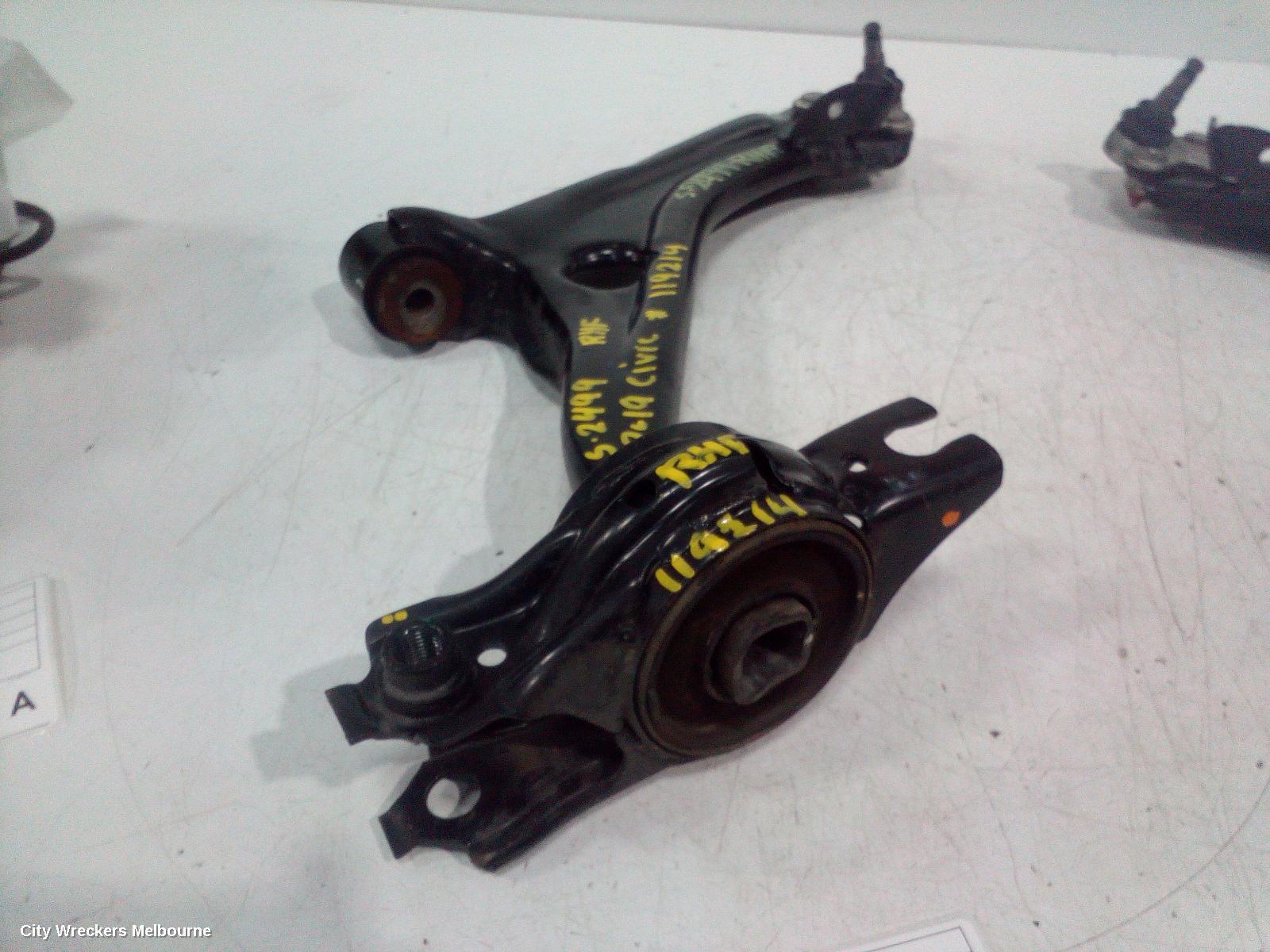 HONDA CIVIC 2019 Right Front Lower Control Arm