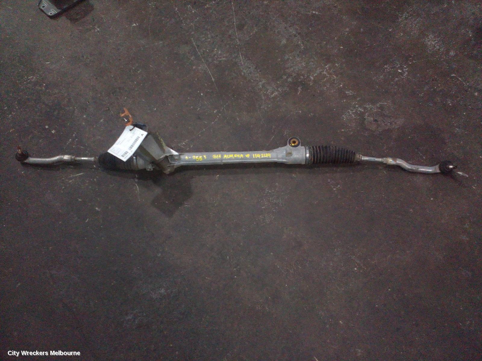 NISSAN ALMERA 2013 Steering Box/Rack