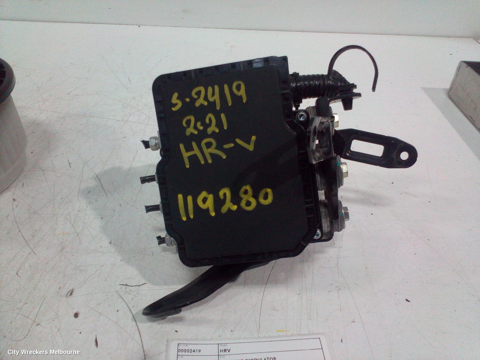 HONDA HRV 2021 Abs Pump/Modulator