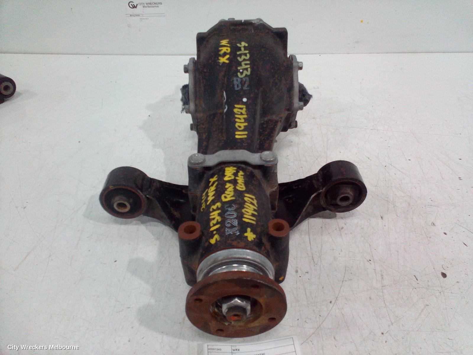 SUBARU WRX 2014 Differential Centre