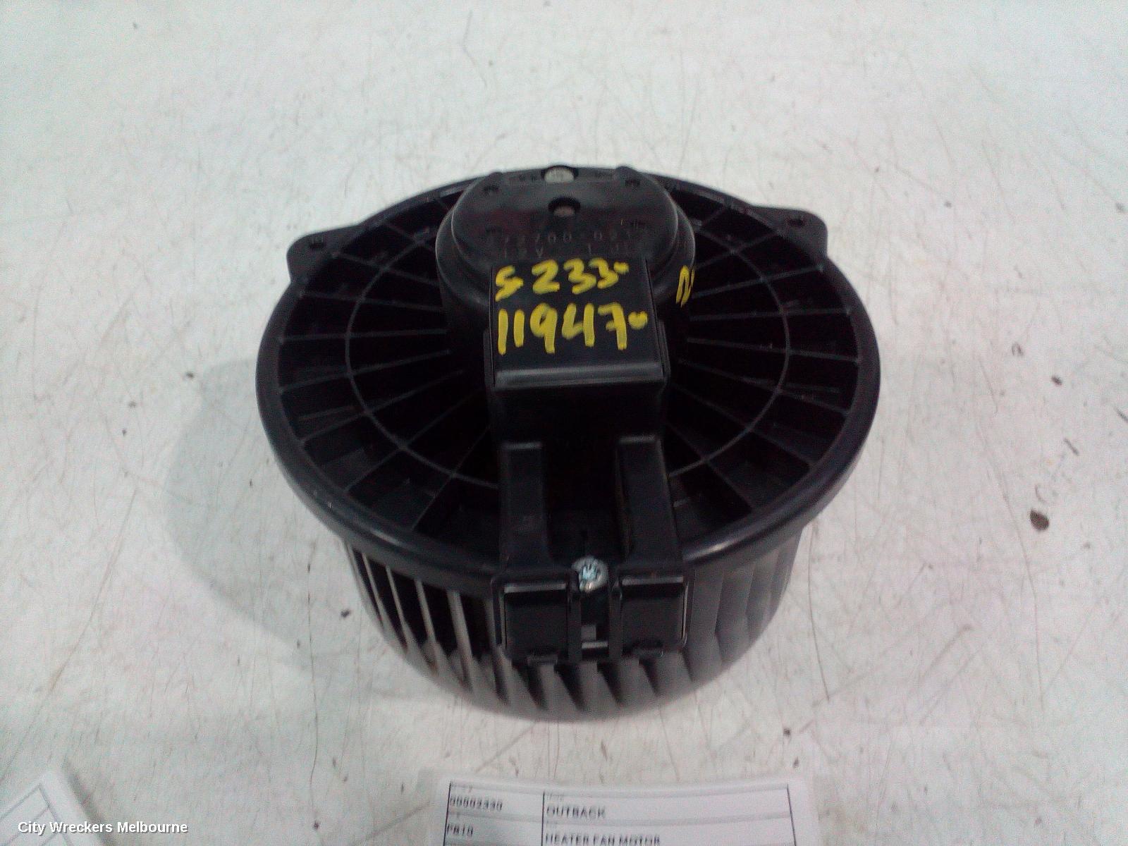 SUBARU OUTBACK 2007 Heater Fan Motor