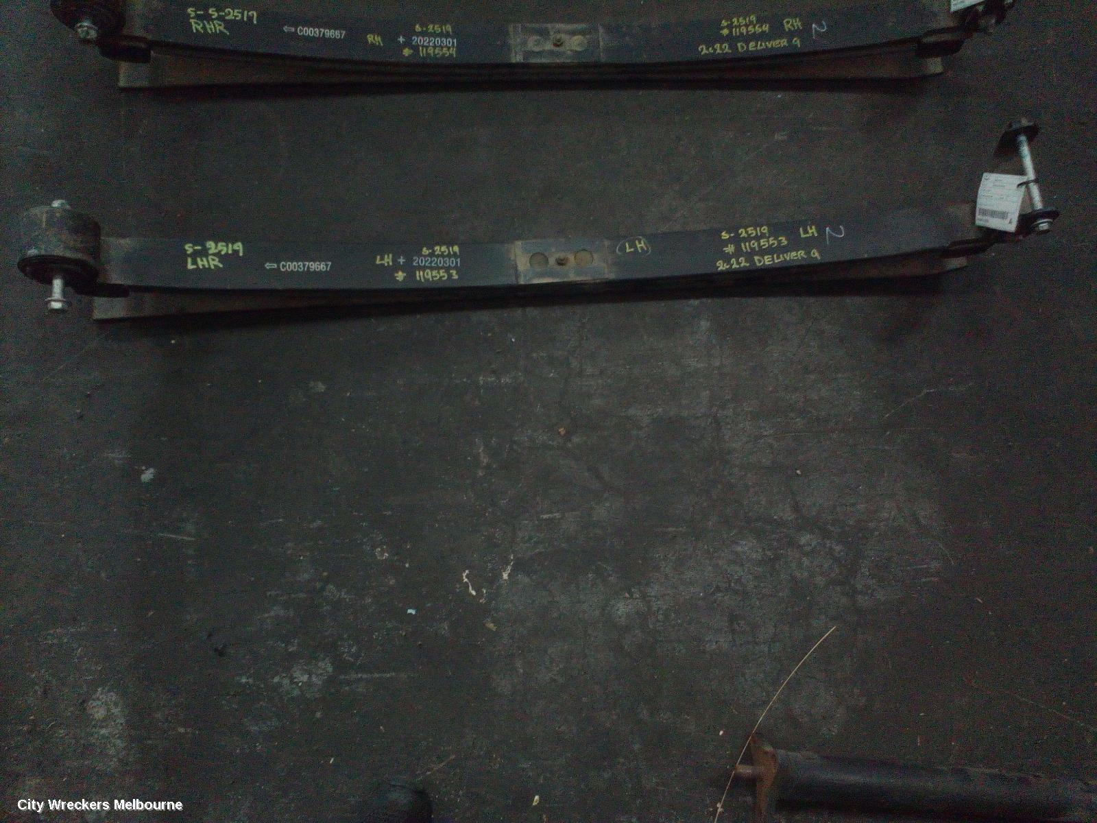 LDV DELIVER 9 2022 Rear Leaf Spring