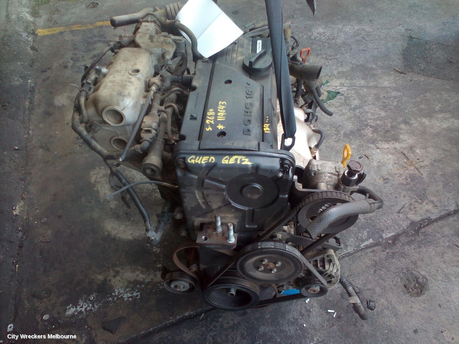 HYUNDAI GETZ 2008 Engine