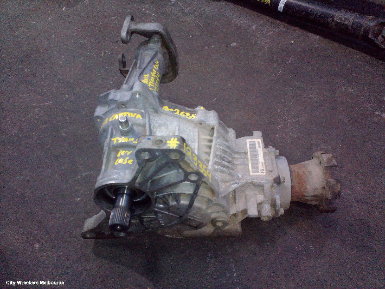 HOLDEN CAPTIVA 2012 Transfer Case