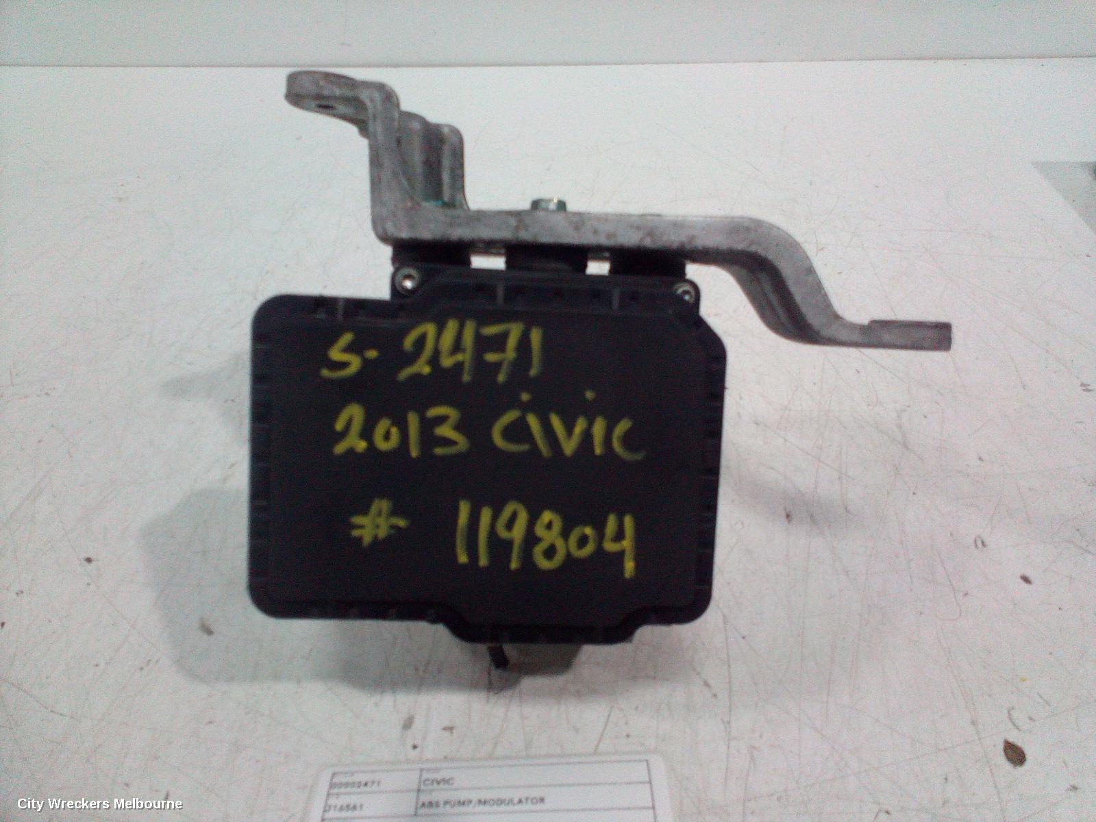 HONDA CIVIC 2013 Abs Pump/Modulator