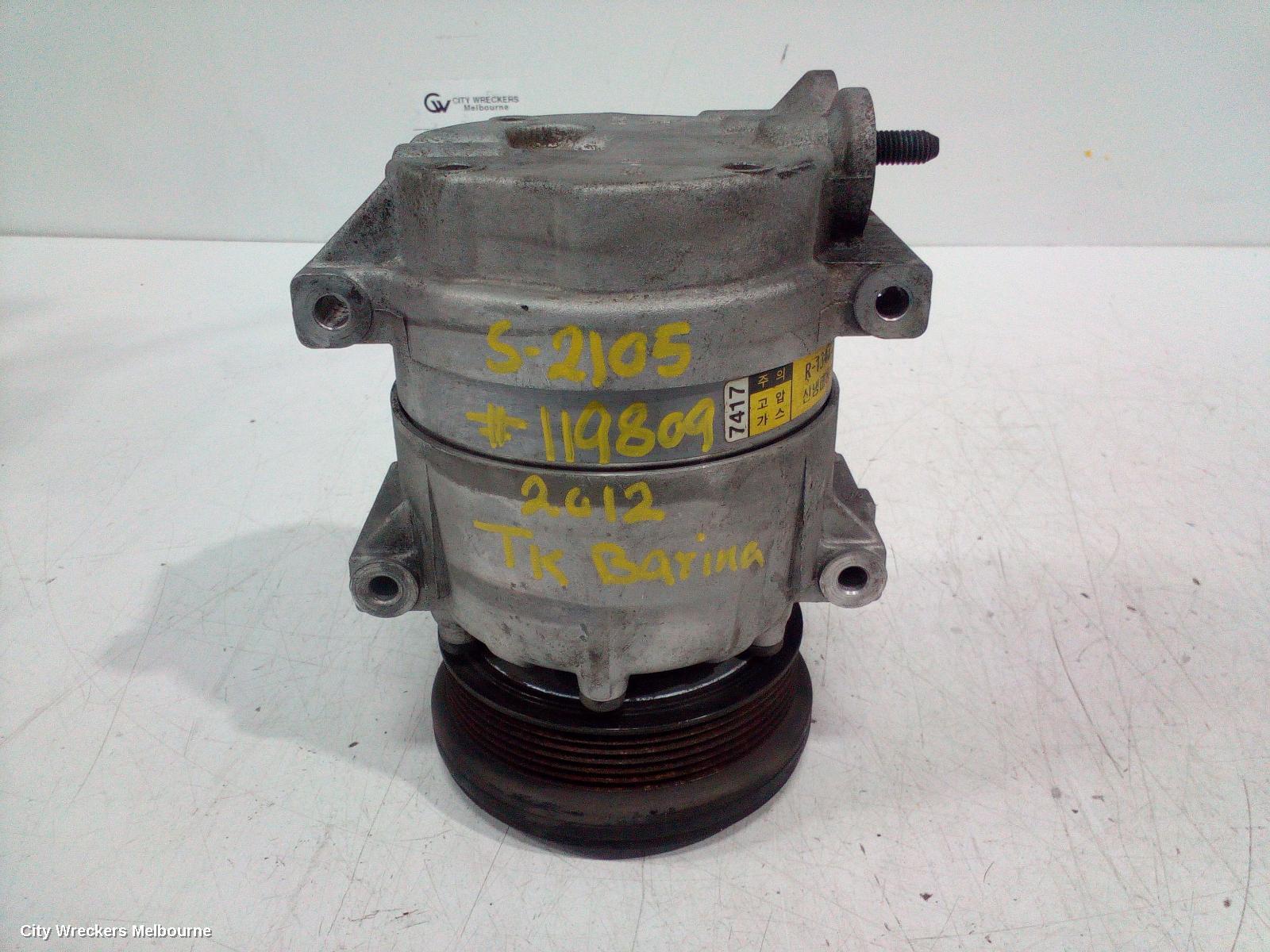 HOLDEN BARINA 2012 A/C Compressor