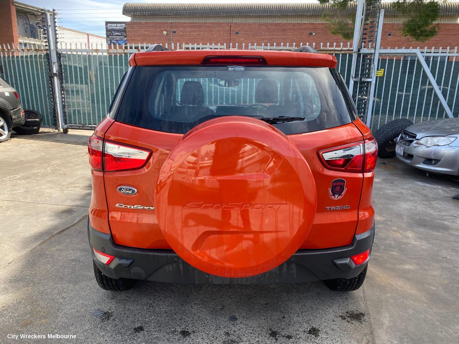 FORD ECOSPORT 2017 Overflow Bottle