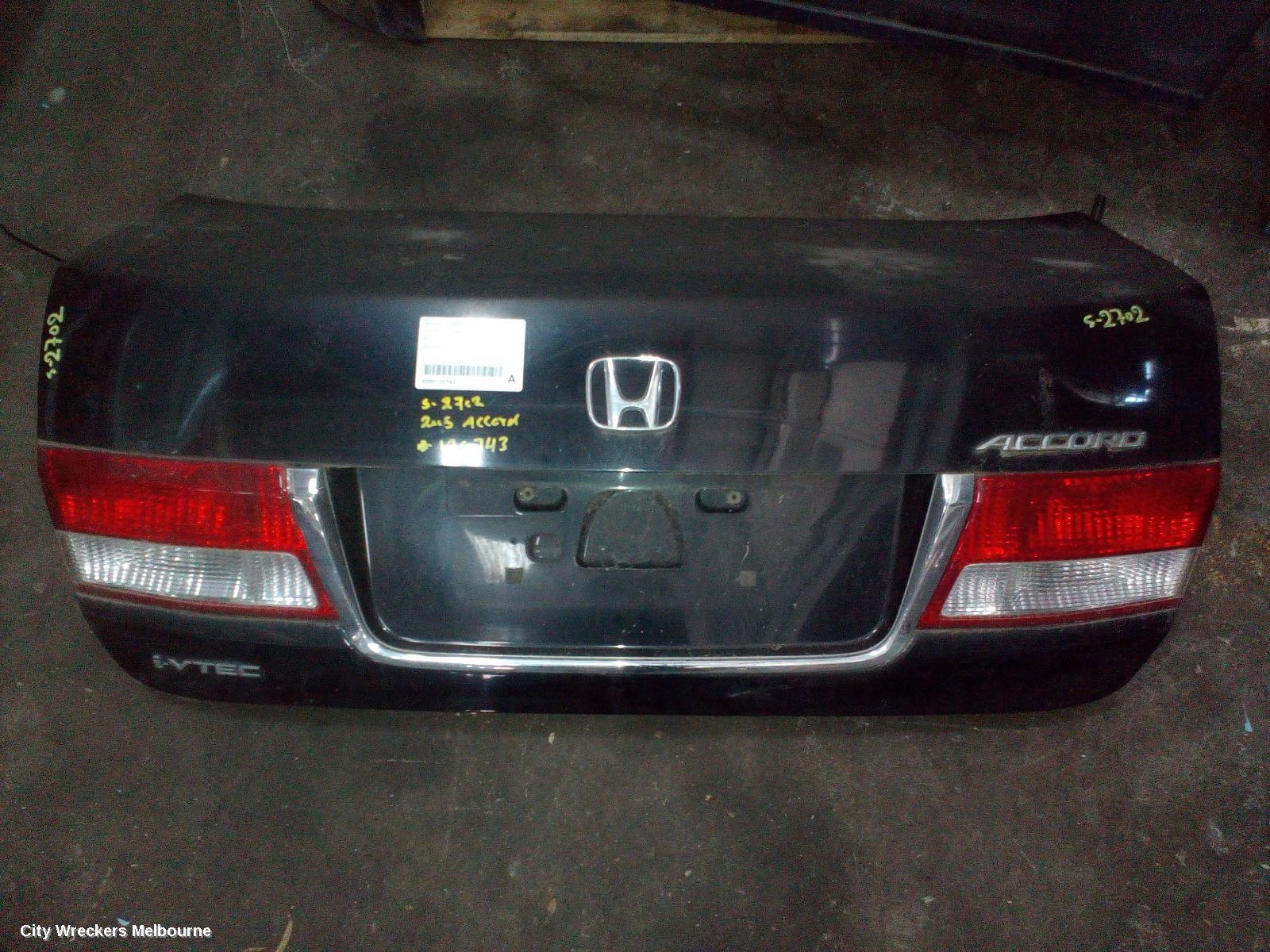 HONDA ACCORD 2005 Bootlid/Tailgate