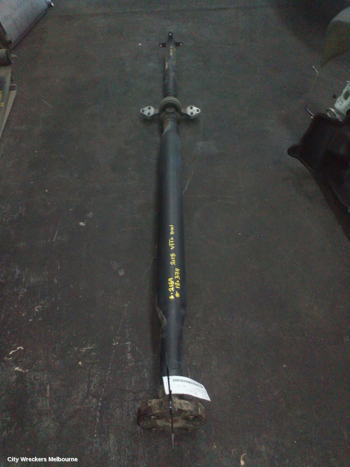 MERCEDES VITO 2018 Rear Drive Shaft