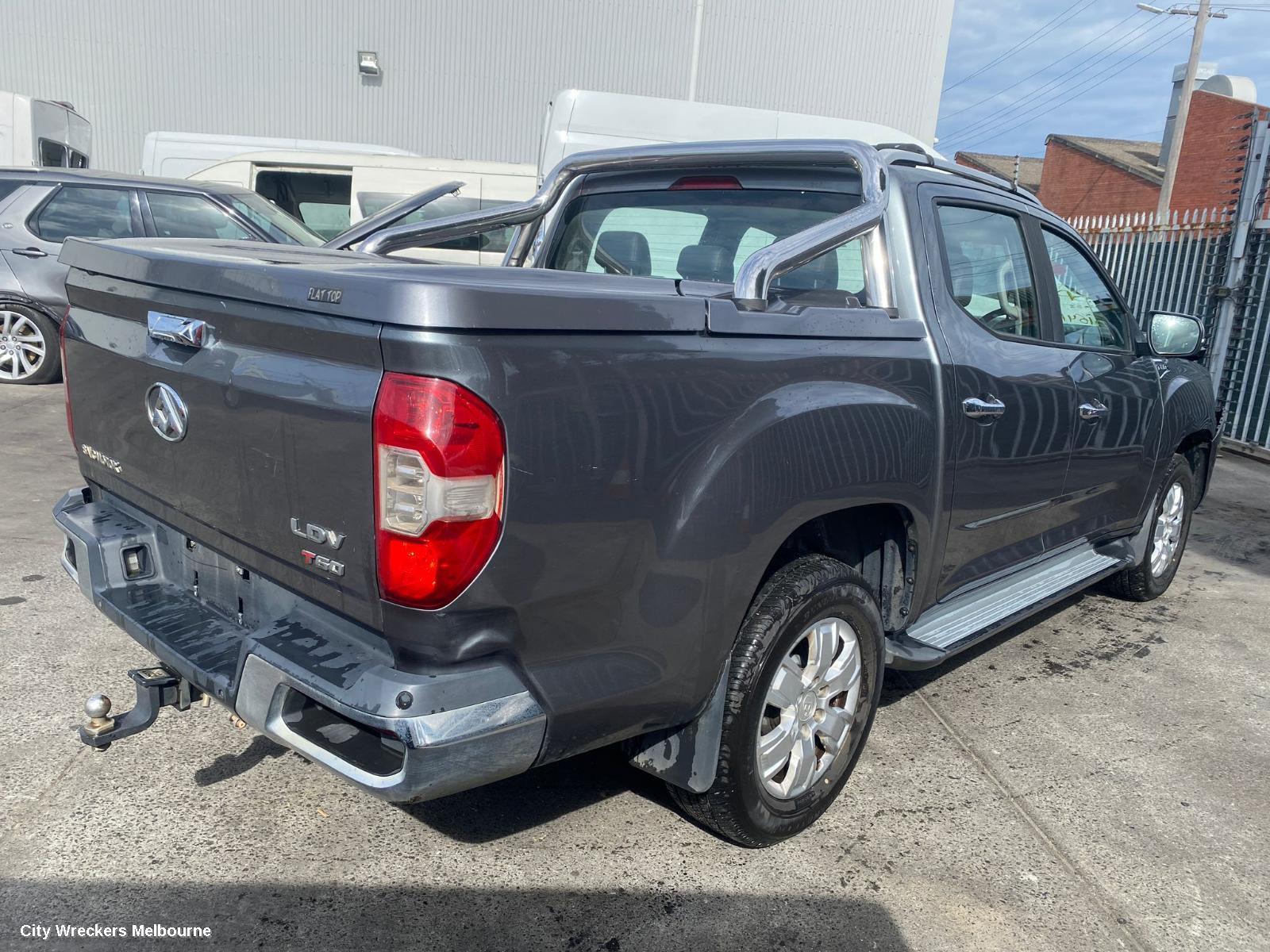 LDV T60 2018 Bootlid/Tailgate