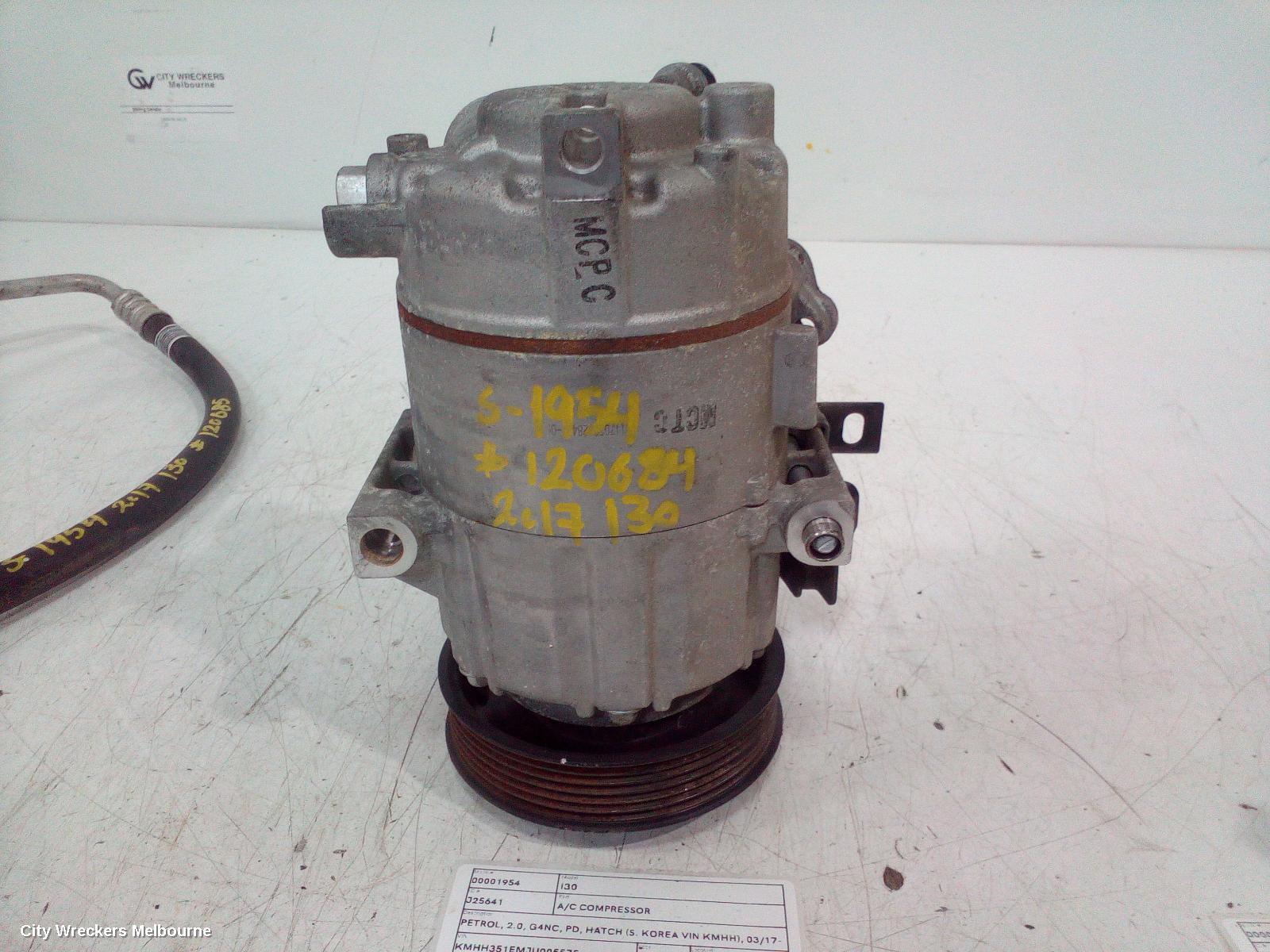 HYUNDAI I30 2017 A/C Compressor