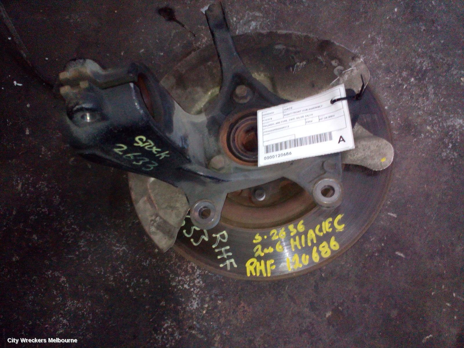 TOYOTA HIACE 2006 Right Front Hub Assembly