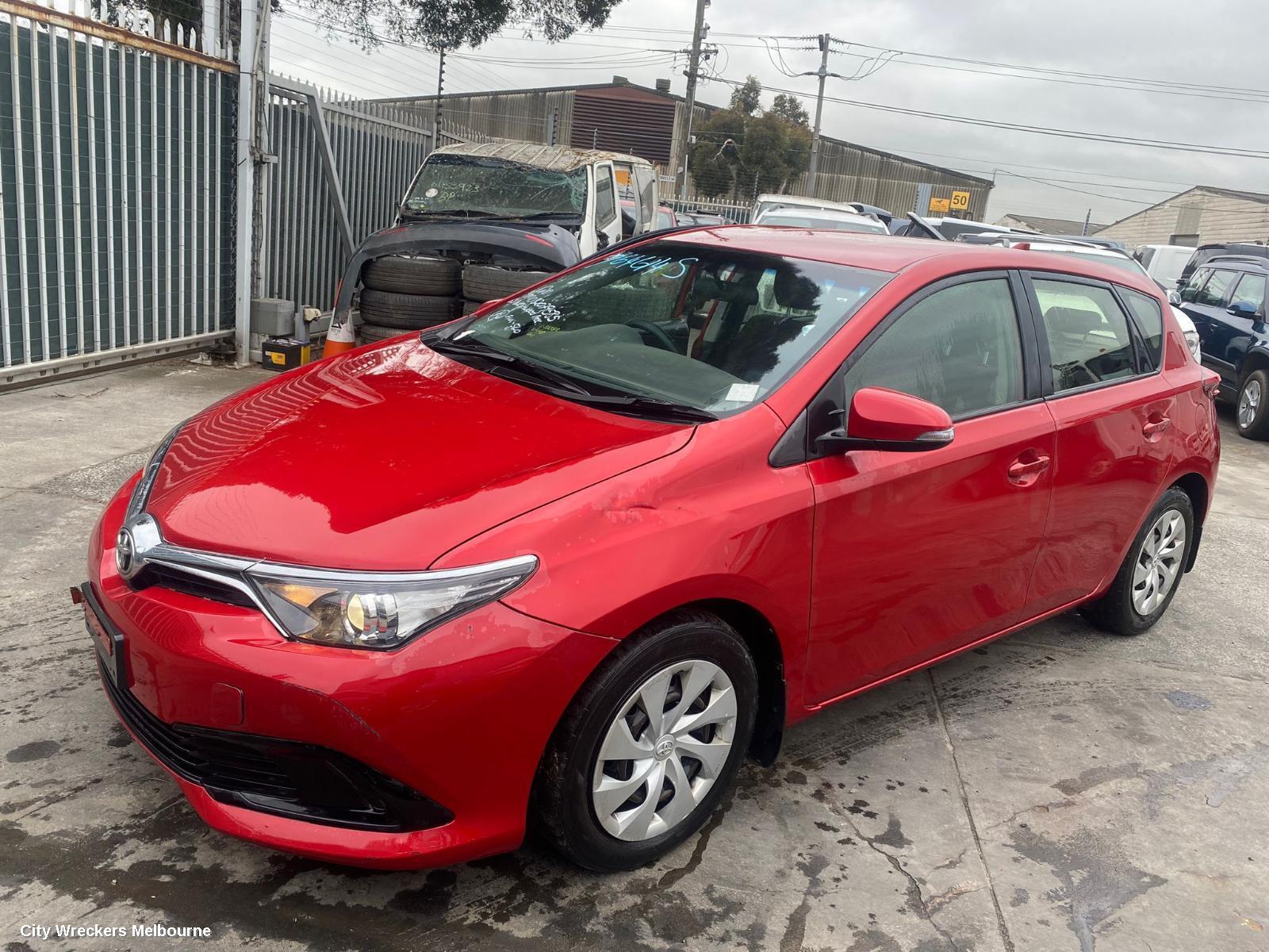 TOYOTA COROLLA 2015 Left Rear Door/Sliding