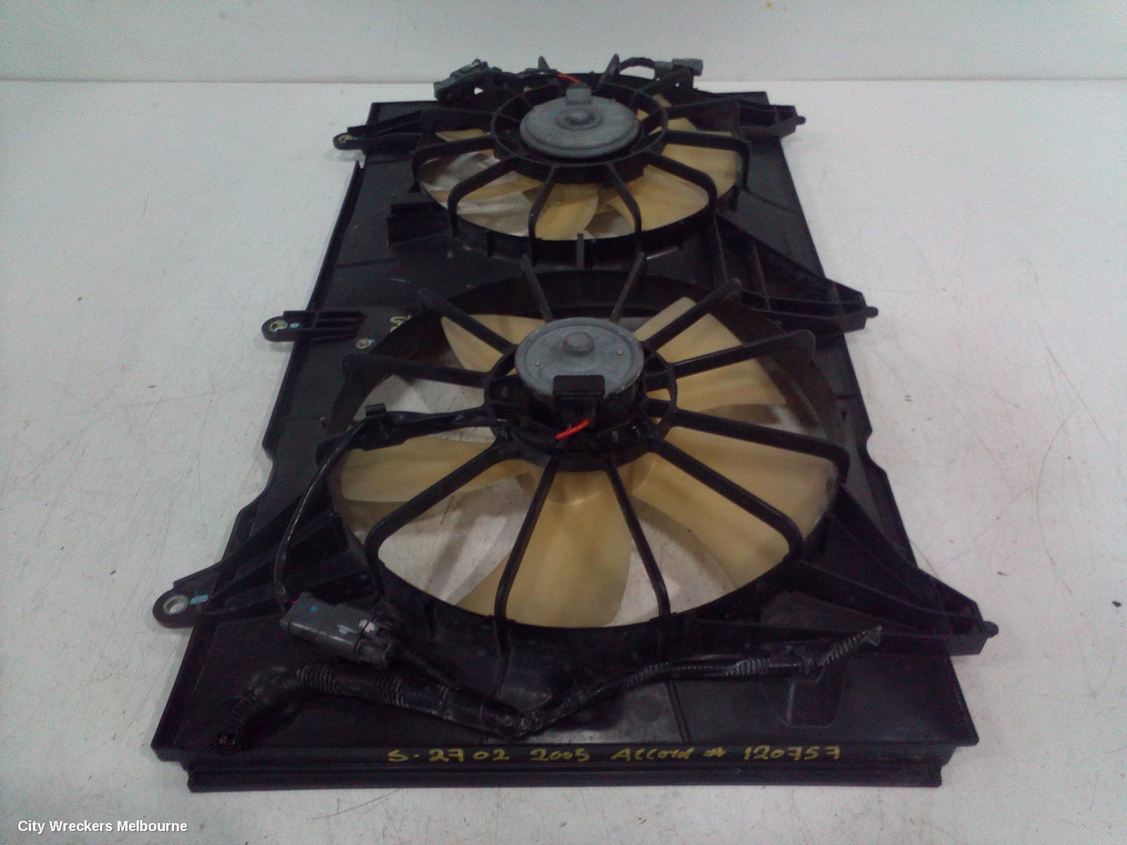 HONDA ACCORD 2005 Fan