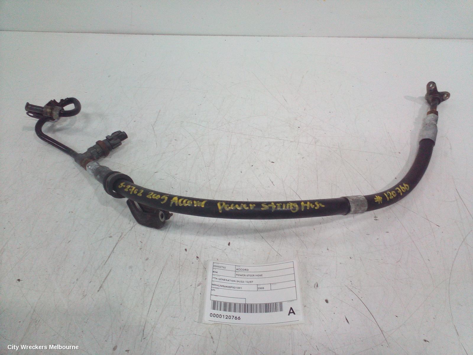 HONDA ACCORD 2005 Power Steer Hose