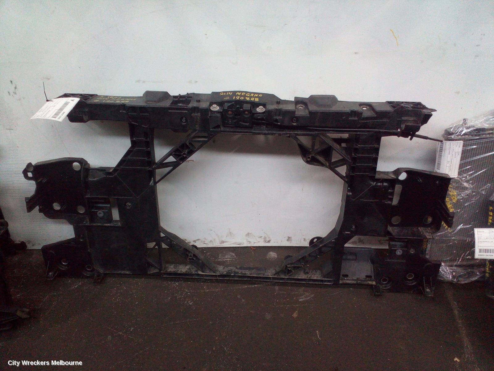 RENAULT MEGANE 2014 Radiator Support