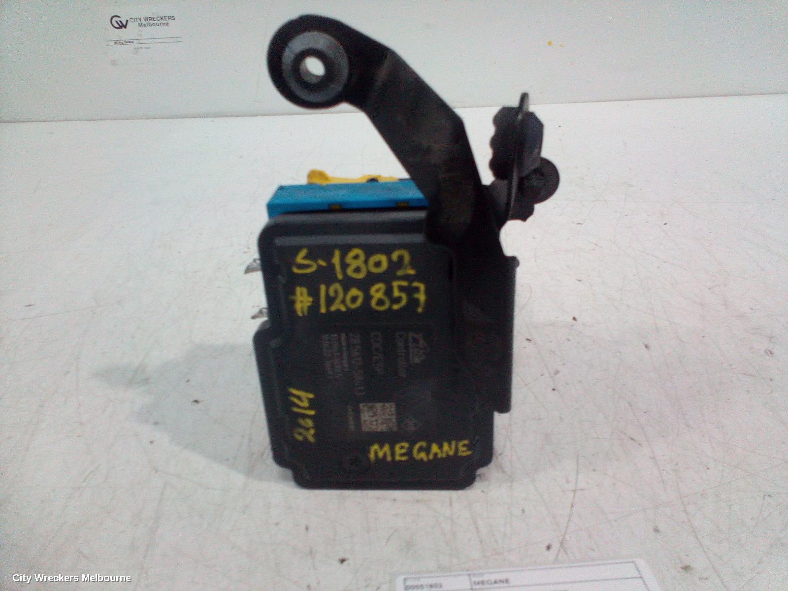 RENAULT MEGANE 2014 Abs Pump/Modulator