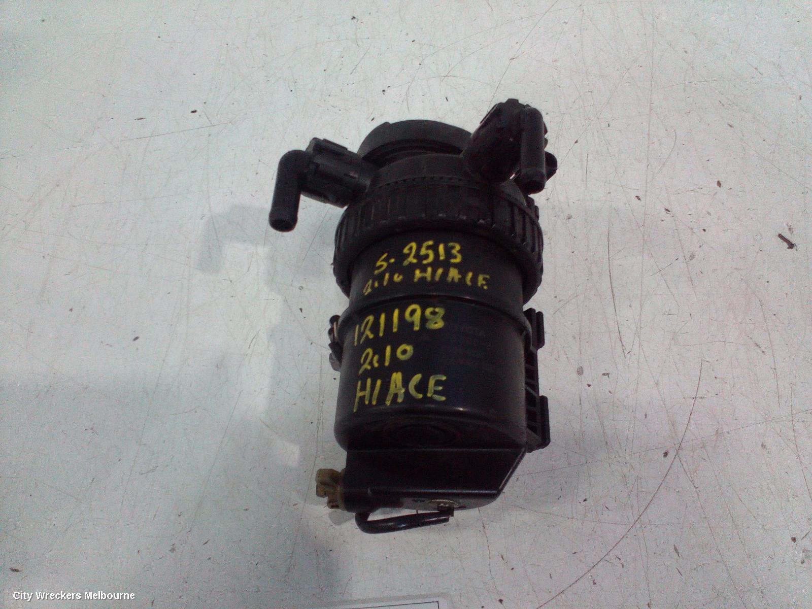 TOYOTA HIACE 2010 Fuel Filter Housing