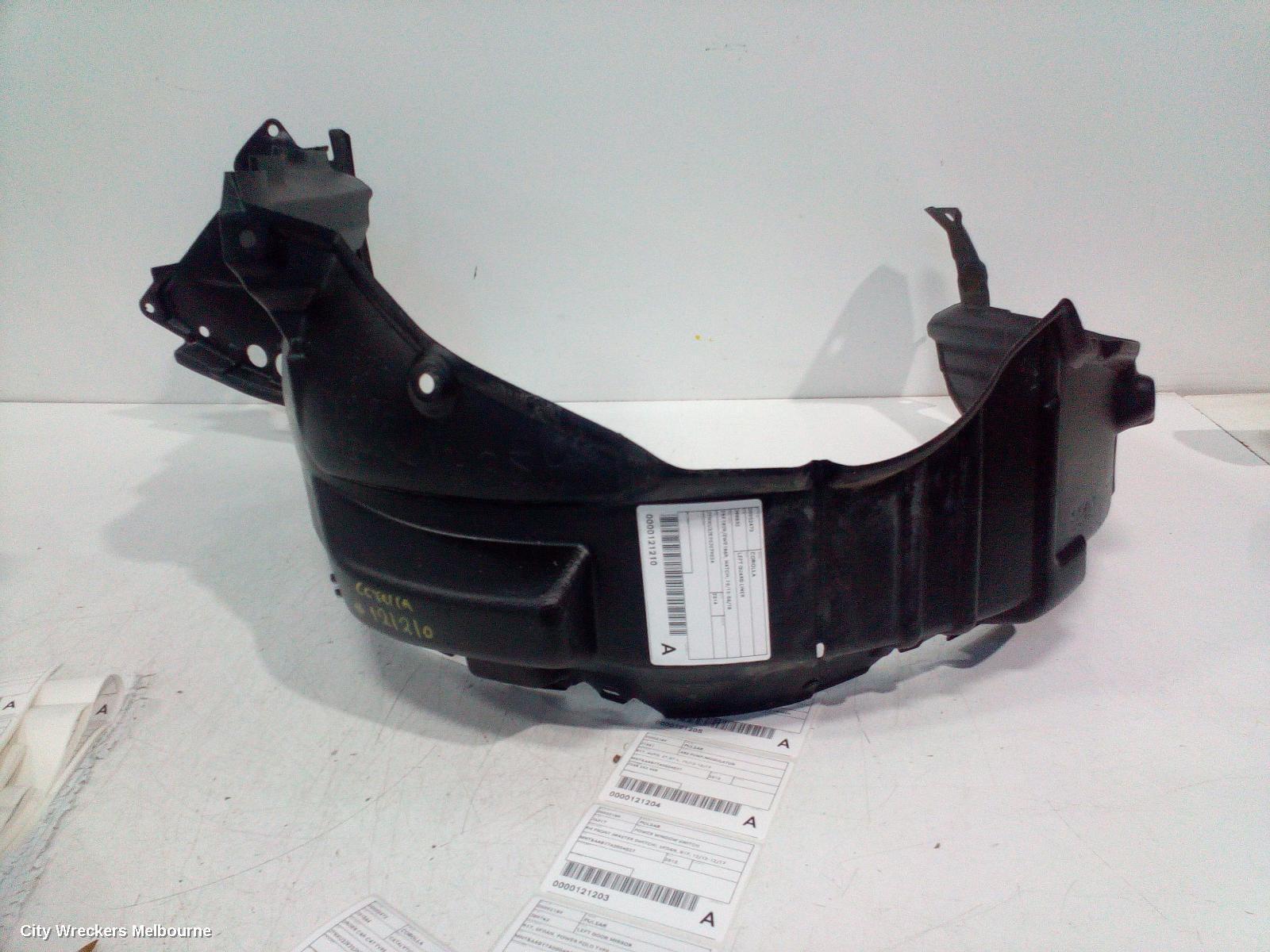 TOYOTA COROLLA 2014 Left Guard Liner