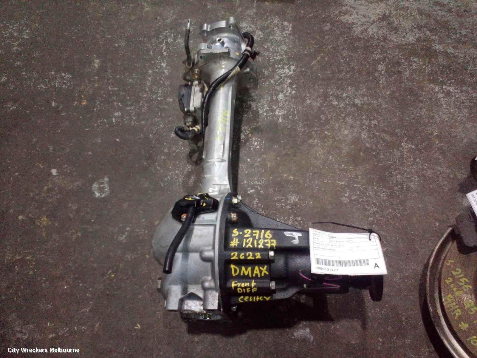 ISUZU DMAX 2022 Differential Centre