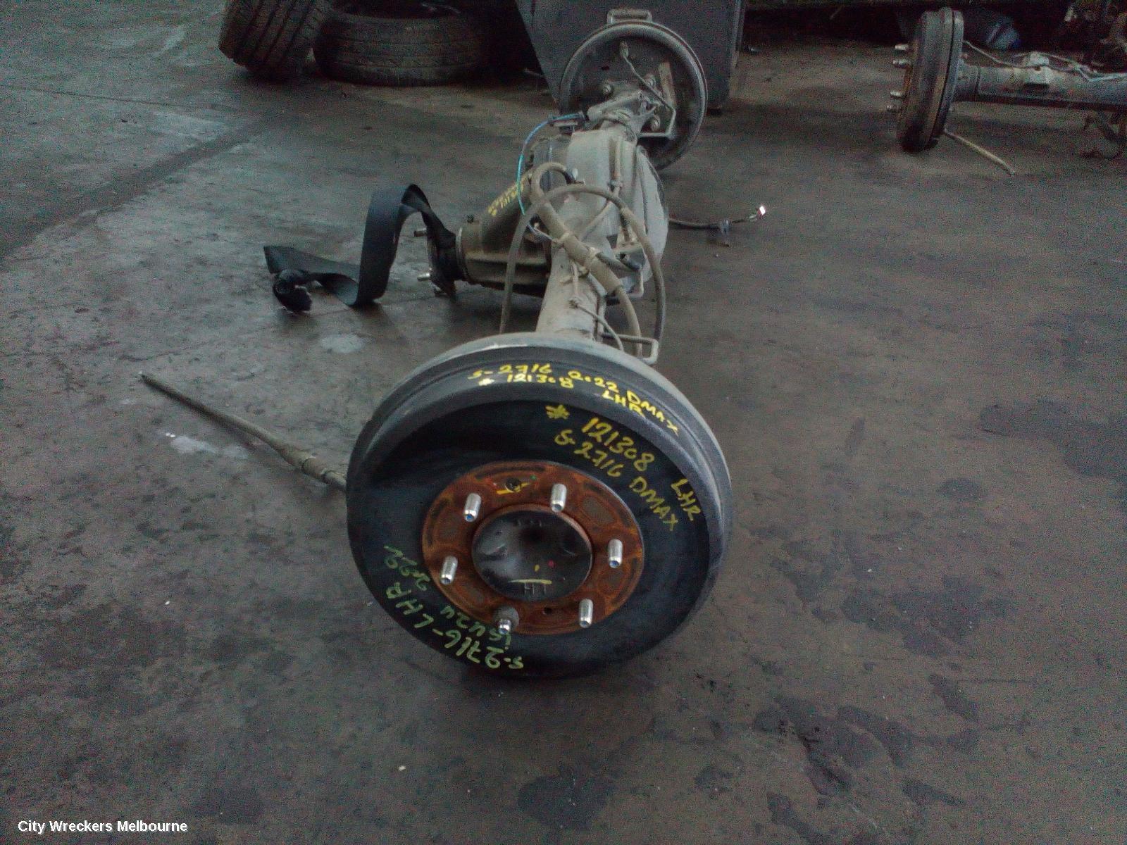 ISUZU DMAX 2022 Axle