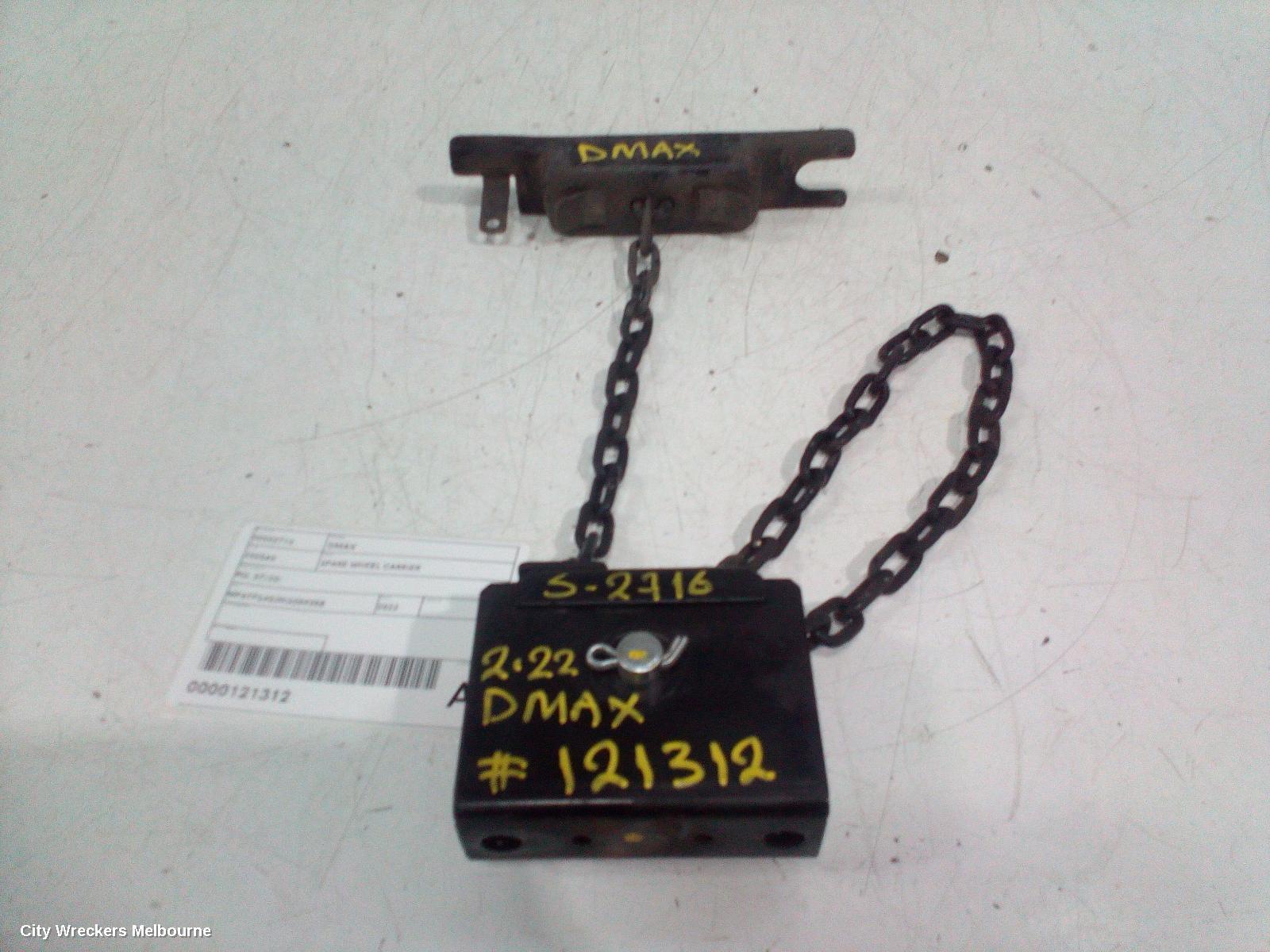 ISUZU DMAX 2022 Spare Wheel Carrier