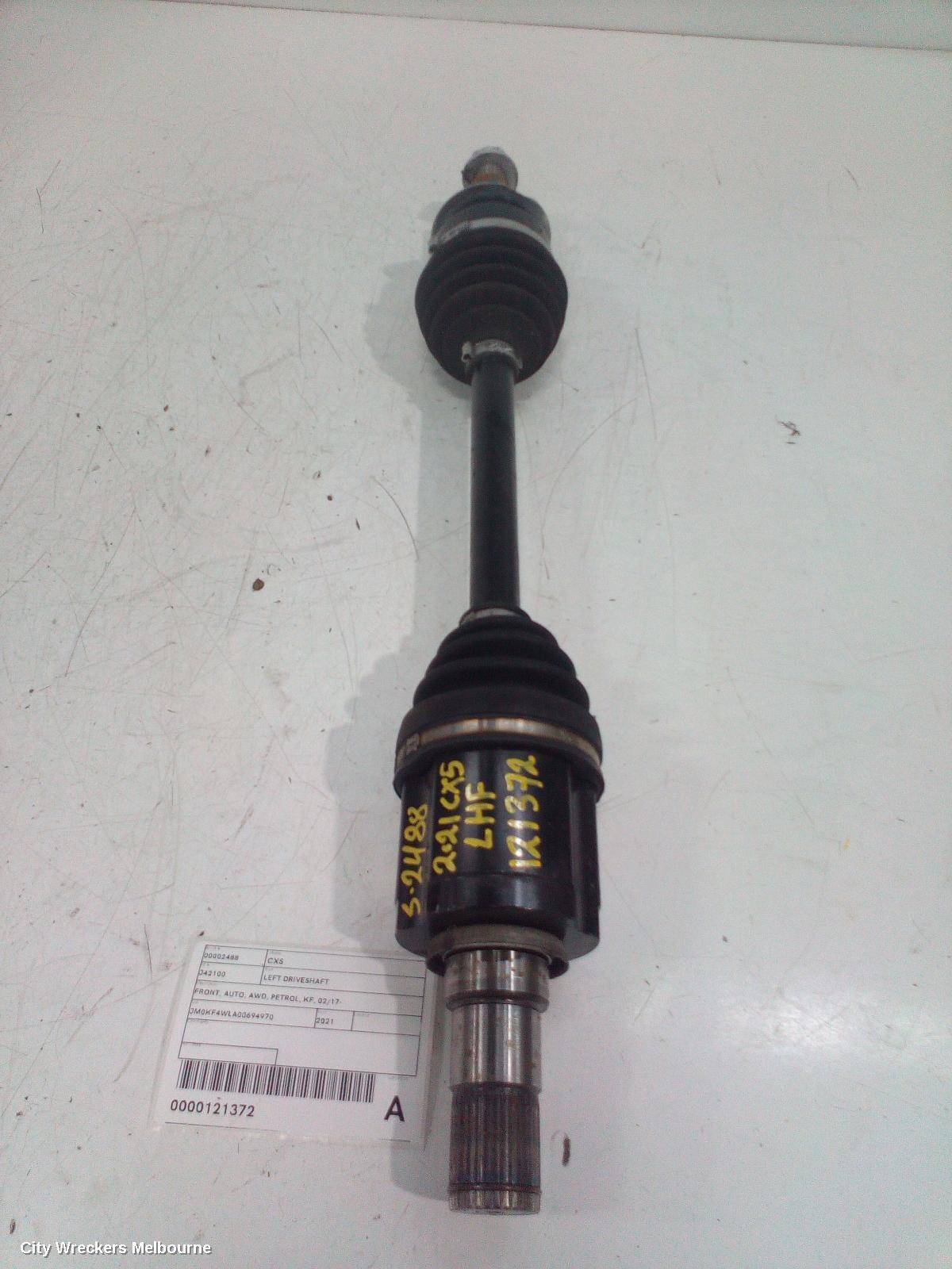 MAZDA CX5 2021 Left Driveshaft