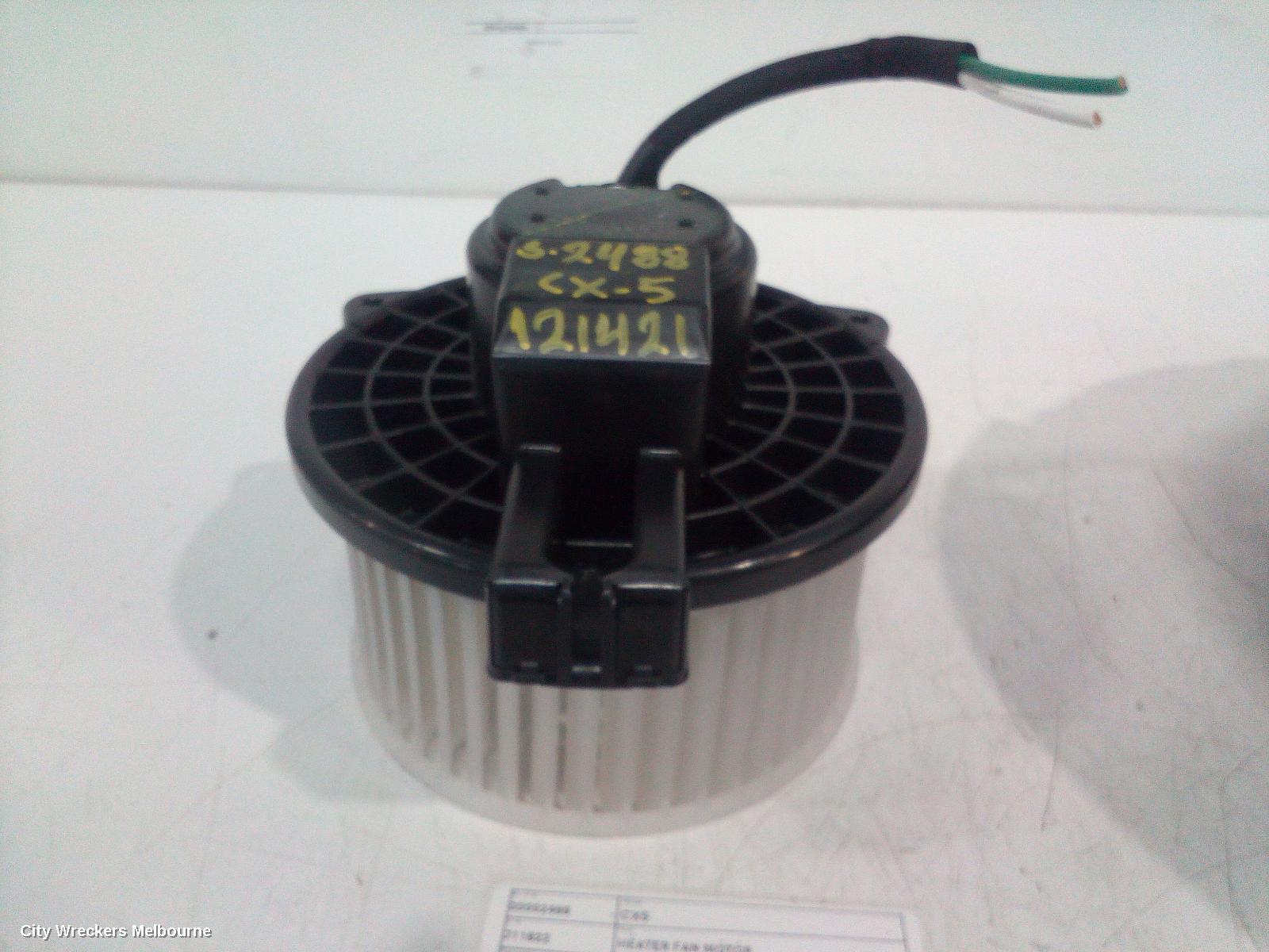 MAZDA CX5 2021 Heater Fan Motor