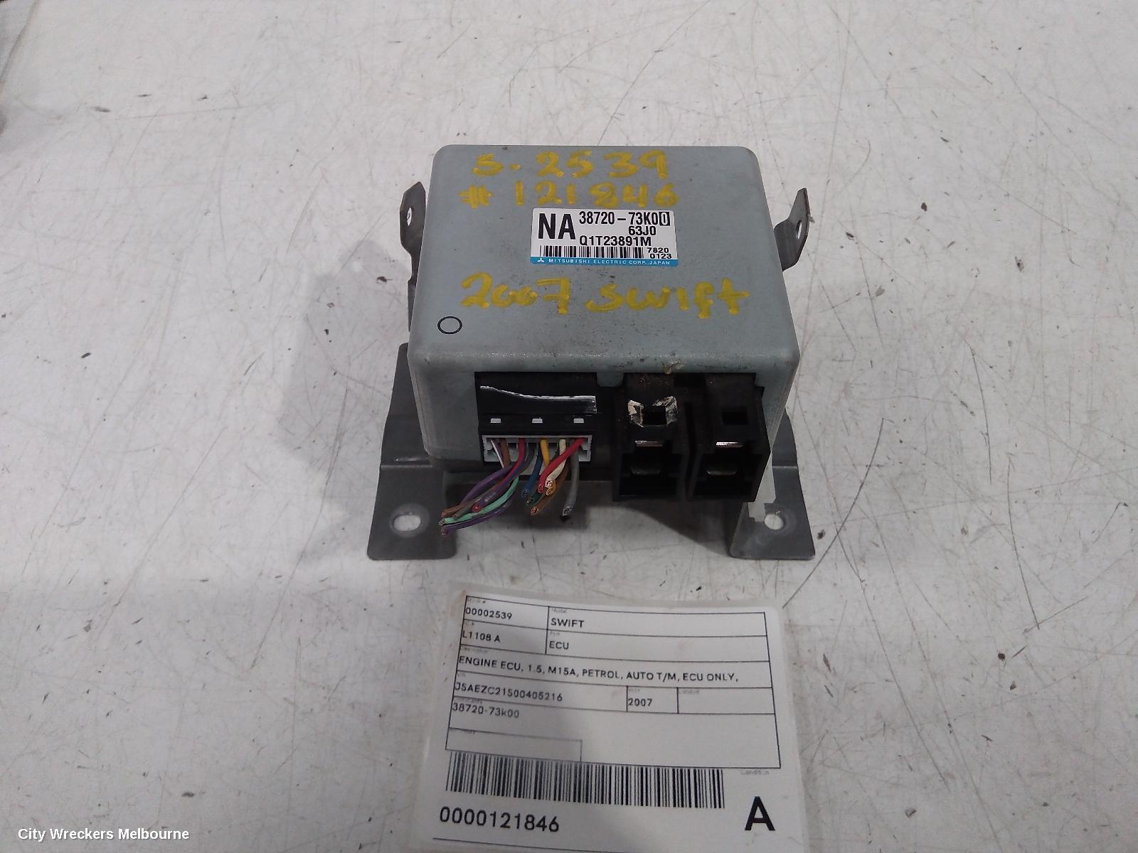 SUZUKI SWIFT 2007 Ecu