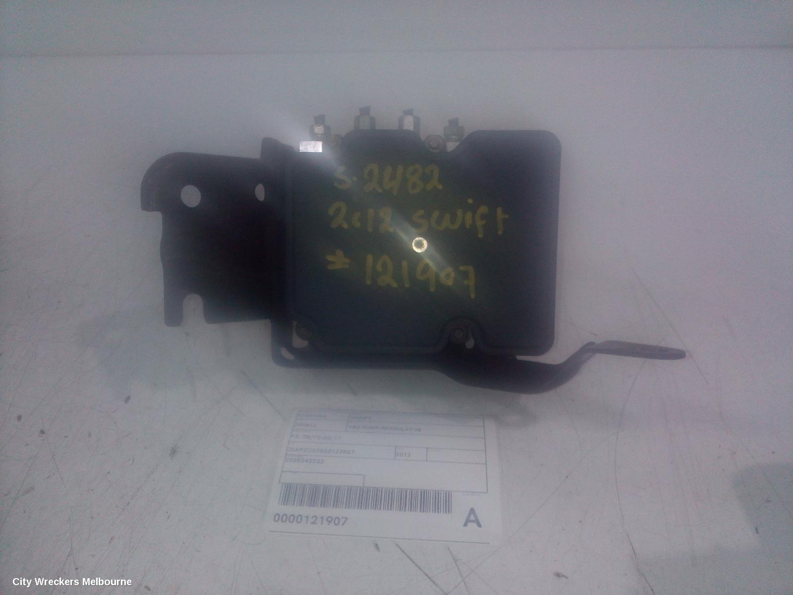 SUZUKI SWIFT 2012 Abs Pump/Modulator