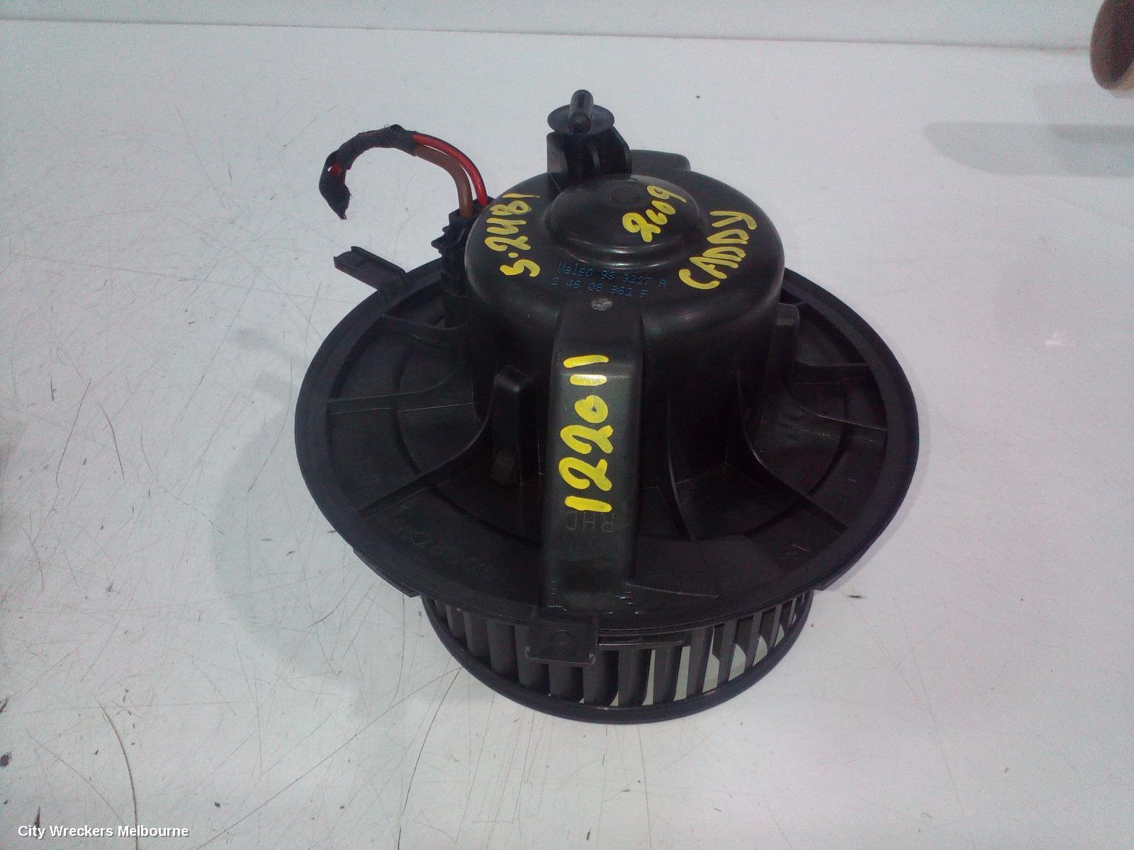 VOLKSWAGEN CADDY 2009 Heater Fan Motor