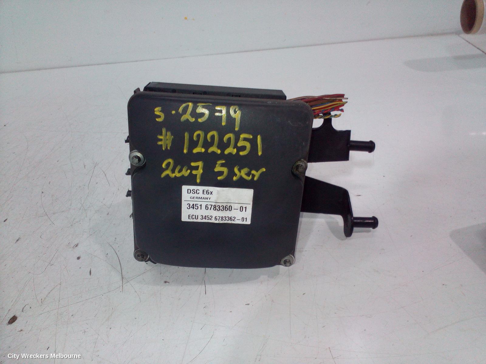 BMW 5 SERIES 2007 Abs Pump/Modulator