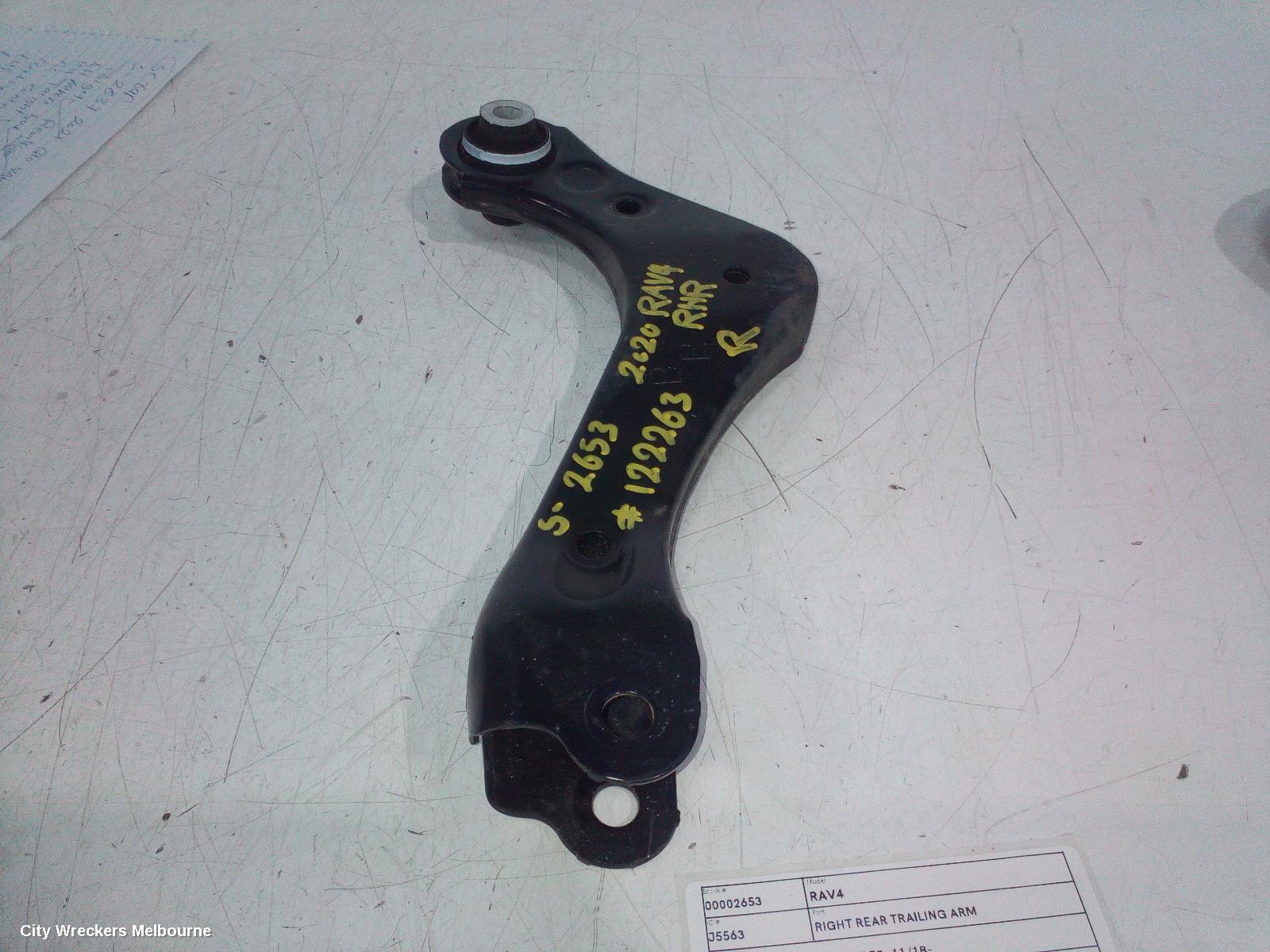 TOYOTA RAV4 2020 Right Rear Trailing Arm