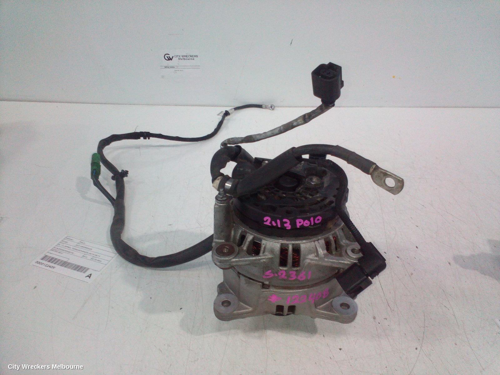 VOLKSWAGEN POLO 2013 Alternator