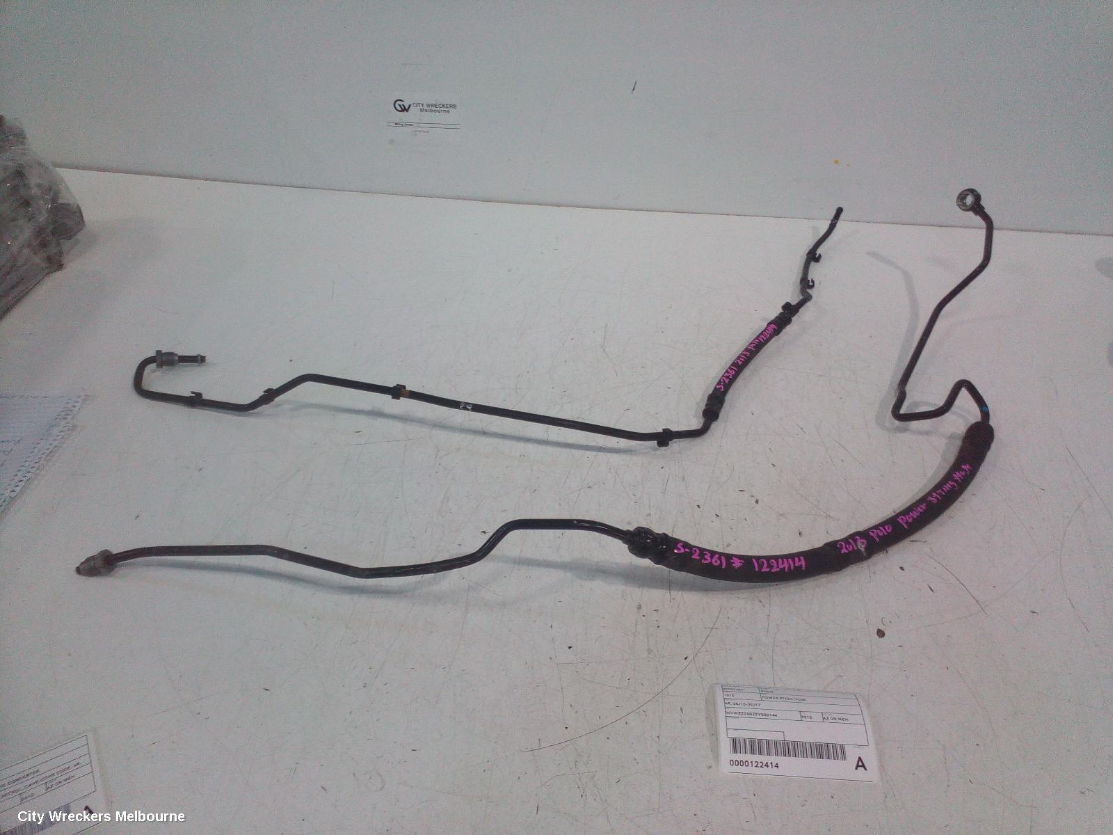 VOLKSWAGEN POLO 2013 Power Steer Hose