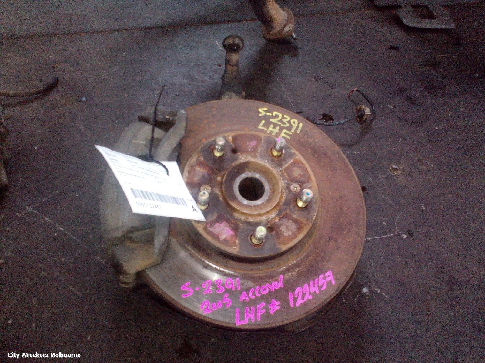 HONDA ACCORD 2005 Left Front Hub Assembly