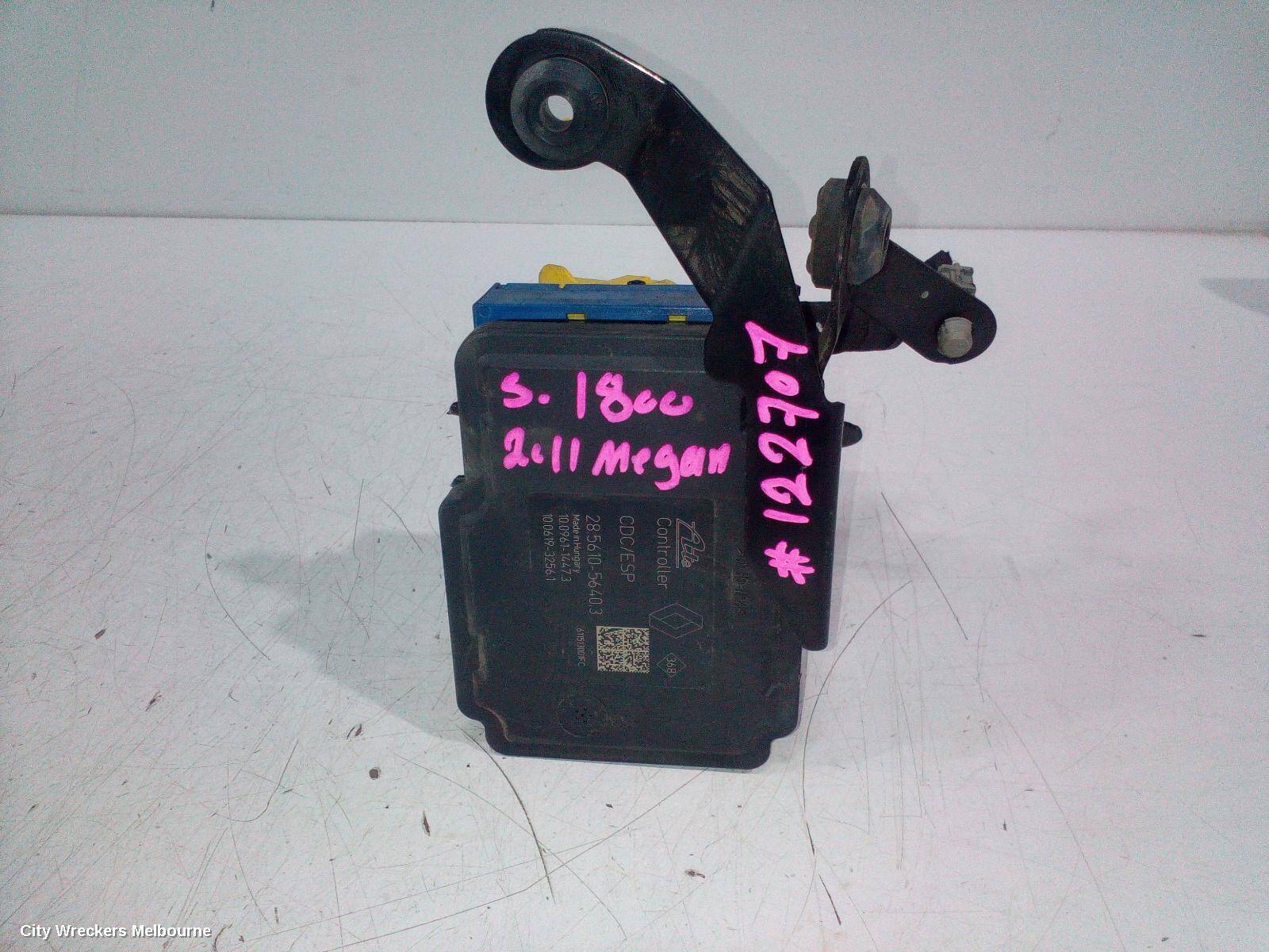 RENAULT MEGANE 2011 Abs Pump/Modulator