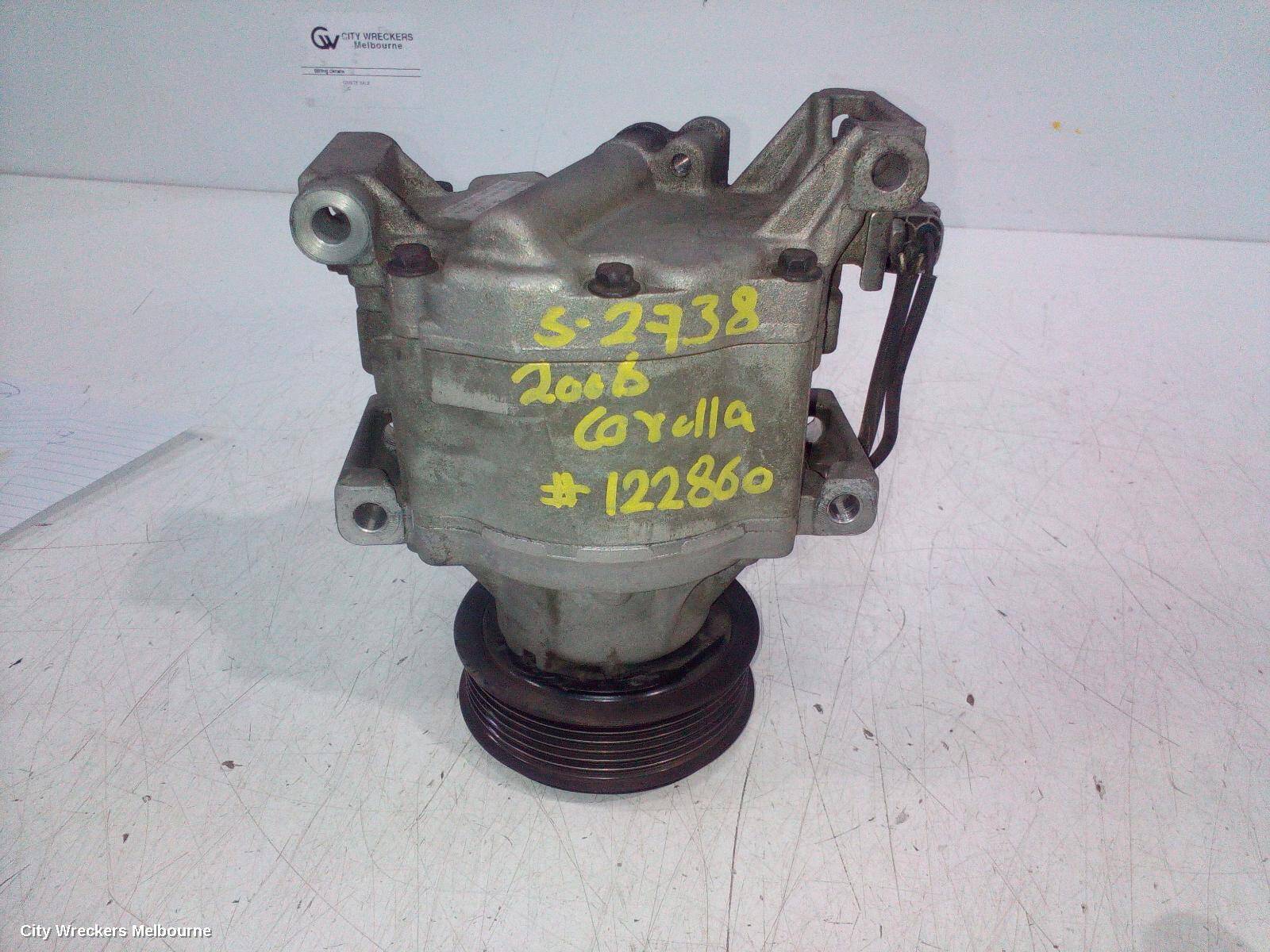 TOYOTA COROLLA 2006 A/C Compressor