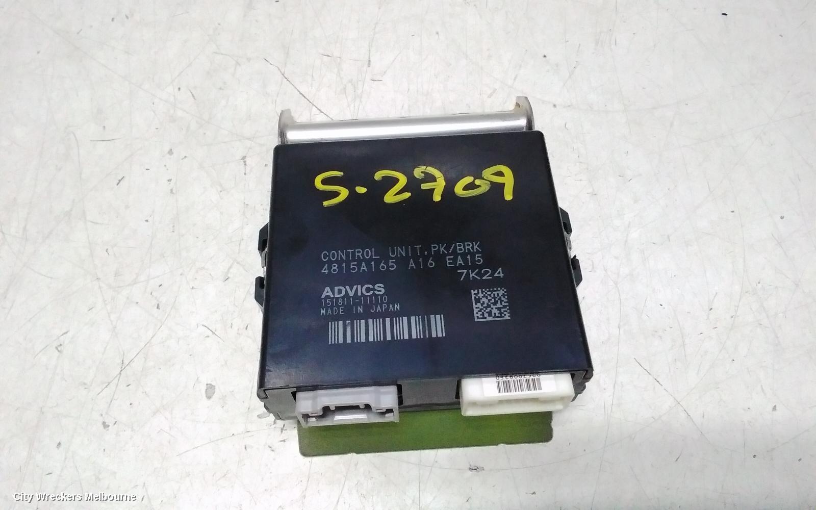 MITSUBISHI ECLIPSE CROSS 2018 Misc Switch/Relay