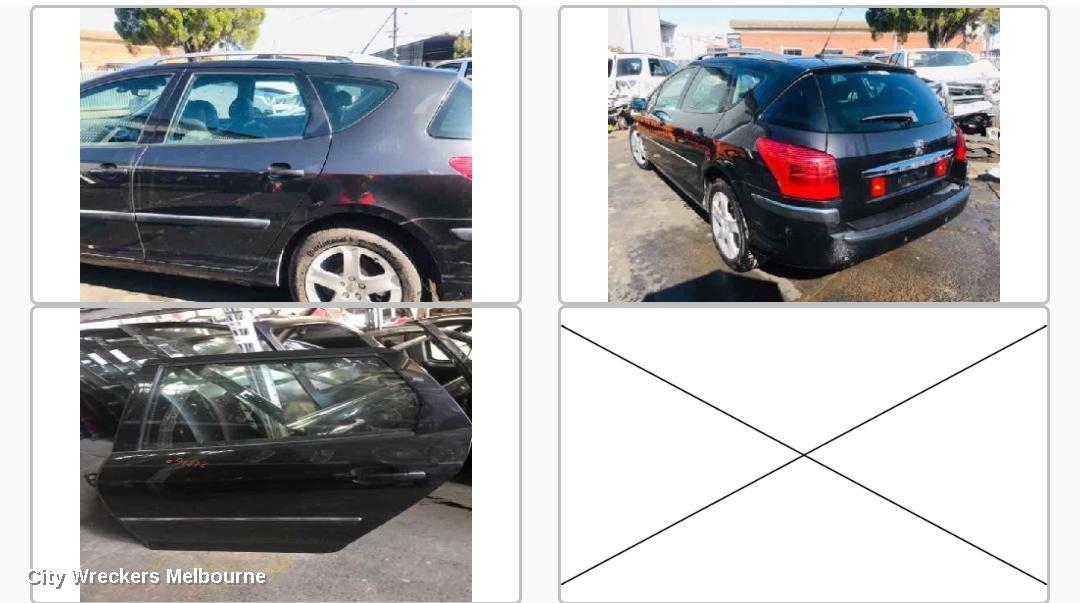 PEUGEOT 407 2007 Left Rear Door/Sliding