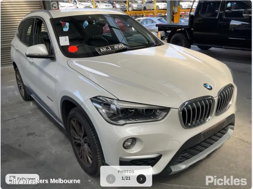 BMW X1 2016 Bonnet